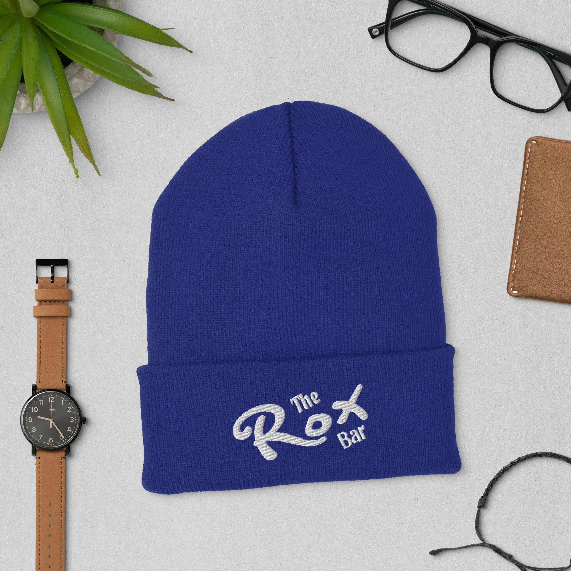 Rox Bar Cuffed Beanie
