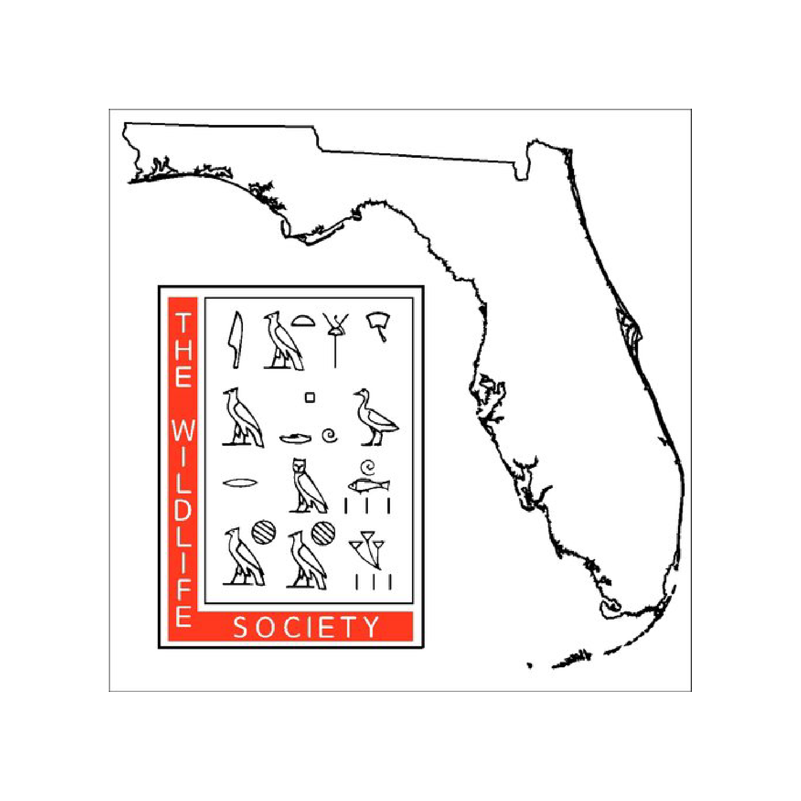 The Wildlife Society Florida Chapter Logo