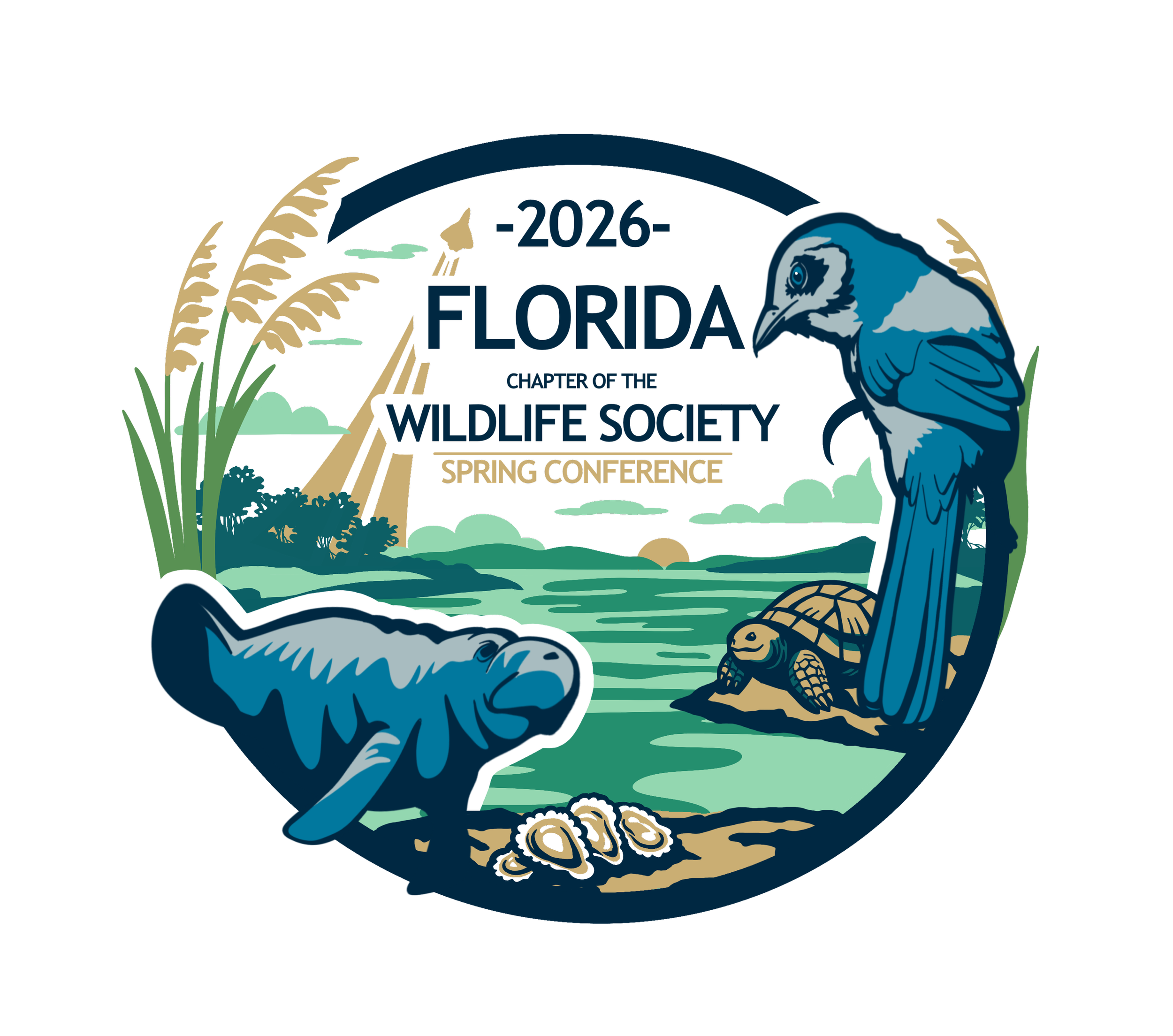 The Wildlife Society Florida Chapter 2026 Spring Conference logo