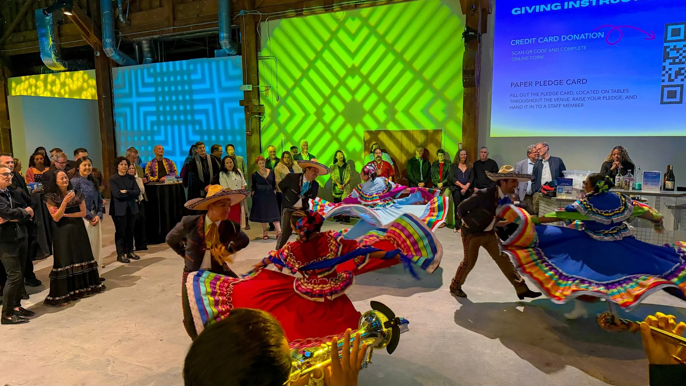 A wonderful evening at SOMArts in San Francisco, performing for the Horizons Gala alongside our friends from Mariachi Estelar! #loslupenos #sanfrancisco #mexico #cultura #california