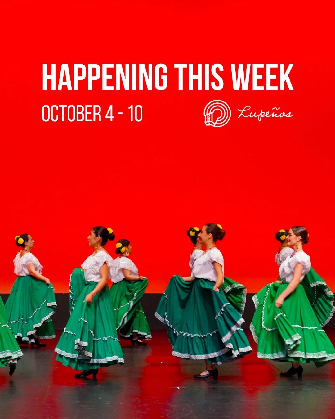 ✨ What&rsquo;s happening this week at Los Lupe&ntilde;os: October 4 &ndash; October 10 ✨
 
🍂Fall Academy STARTS! 
Classes began on September 29, but you can still register! Visit our website for more information and follow @loslupenosacademy. 

🧡Av