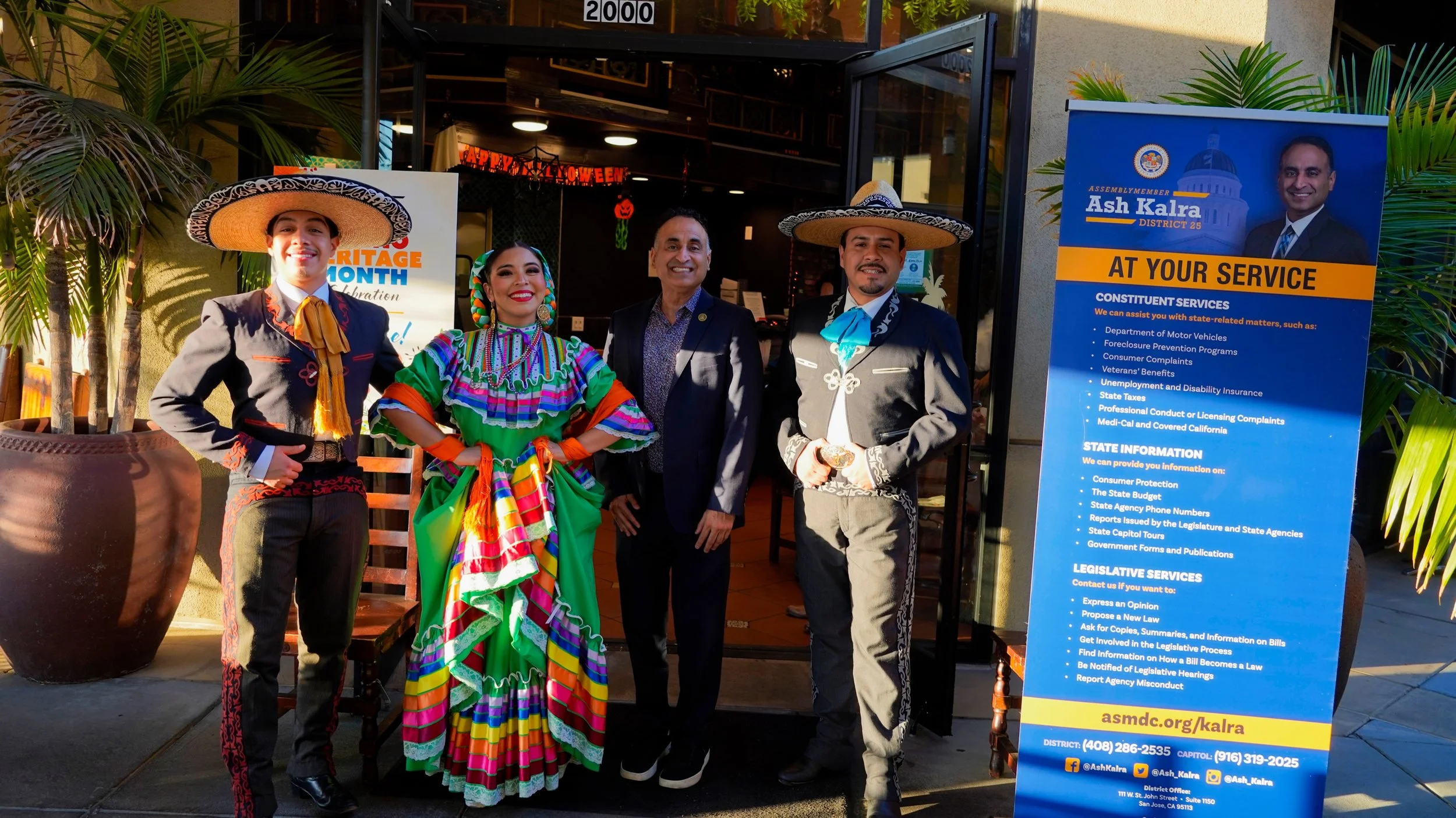 We are very grateful to Assemblymember @ash_kalra for inviting Los Lupe&ntilde;os de San Jos&eacute; to be part of this wonderful celebration of Latino Heritage Month!  #representationmatters #mexicanculture #sanjosecalifornia