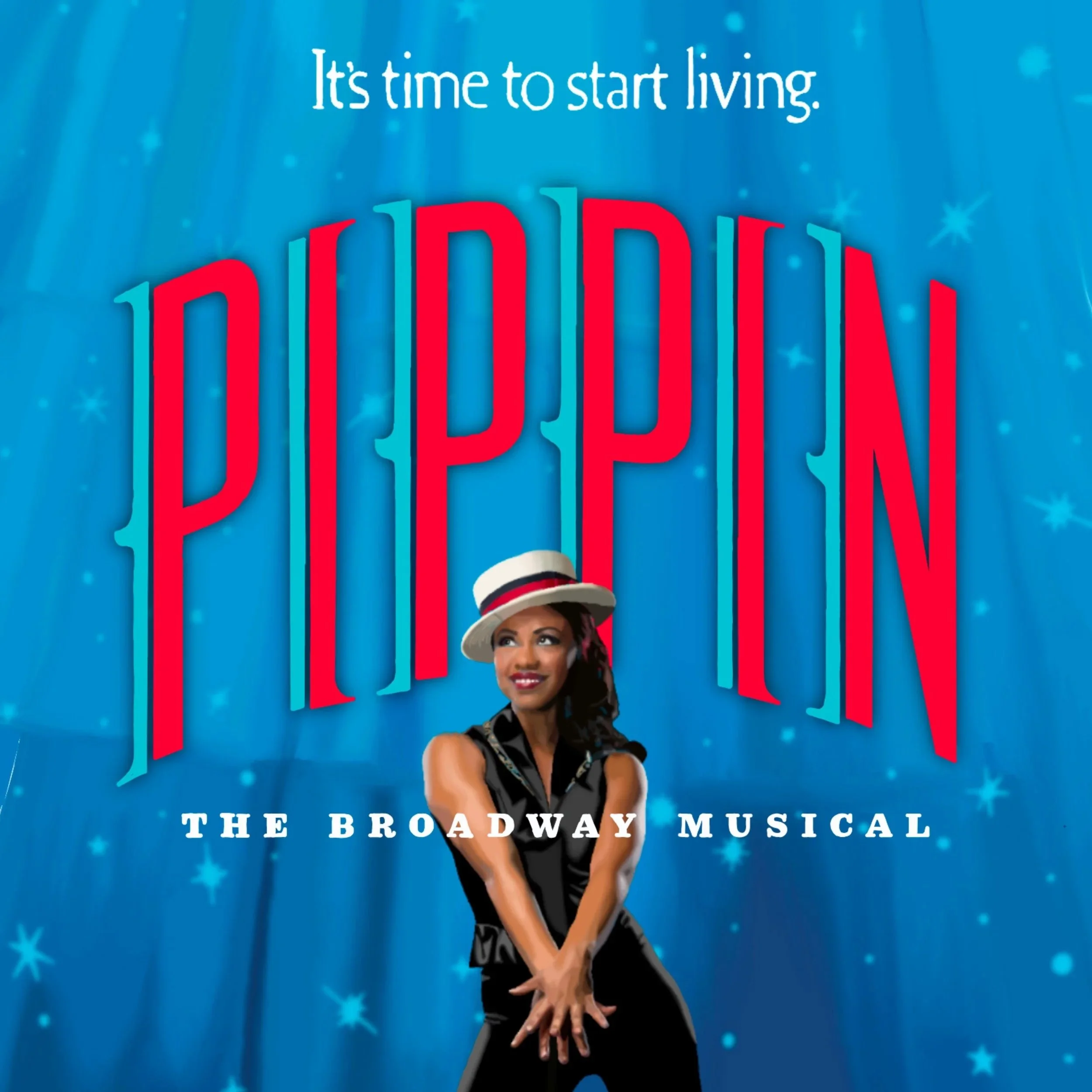 Musical Theater Illustrated Poster