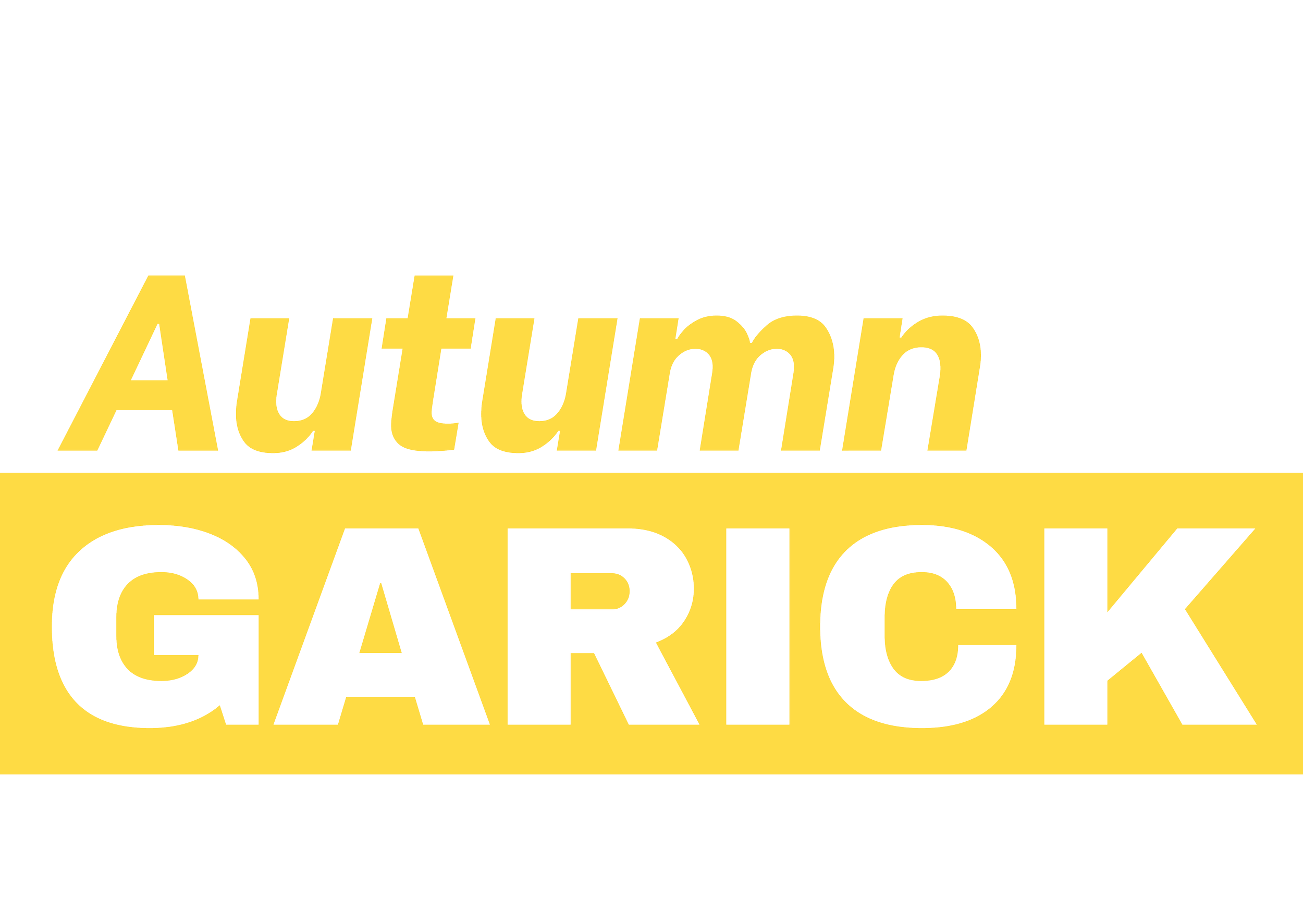 Campaign sign with black background, yellow and white text, and a leaf graphic advocating for re-electing Garick for Seminole School Board during autumn.