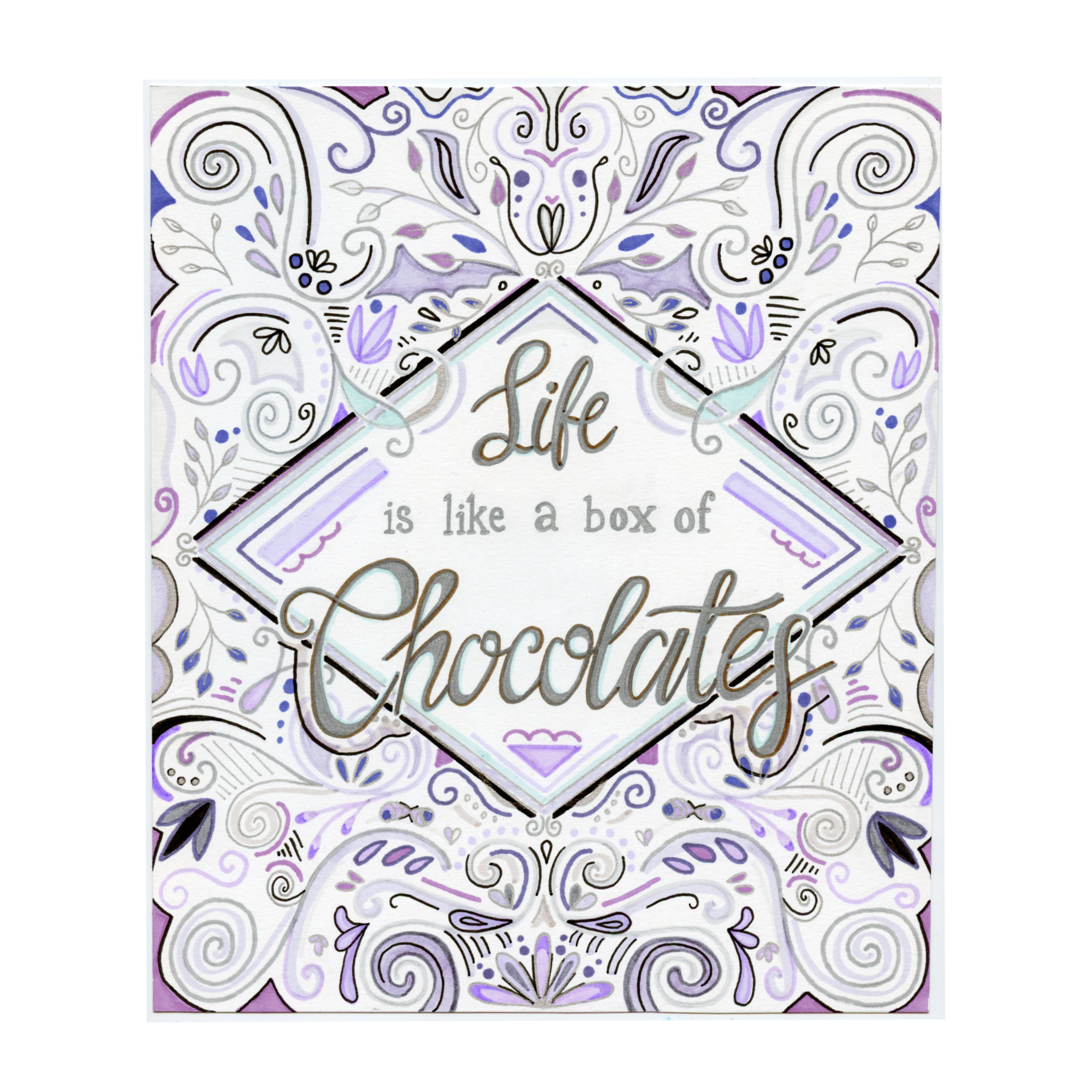 Non-Digital Type Poster