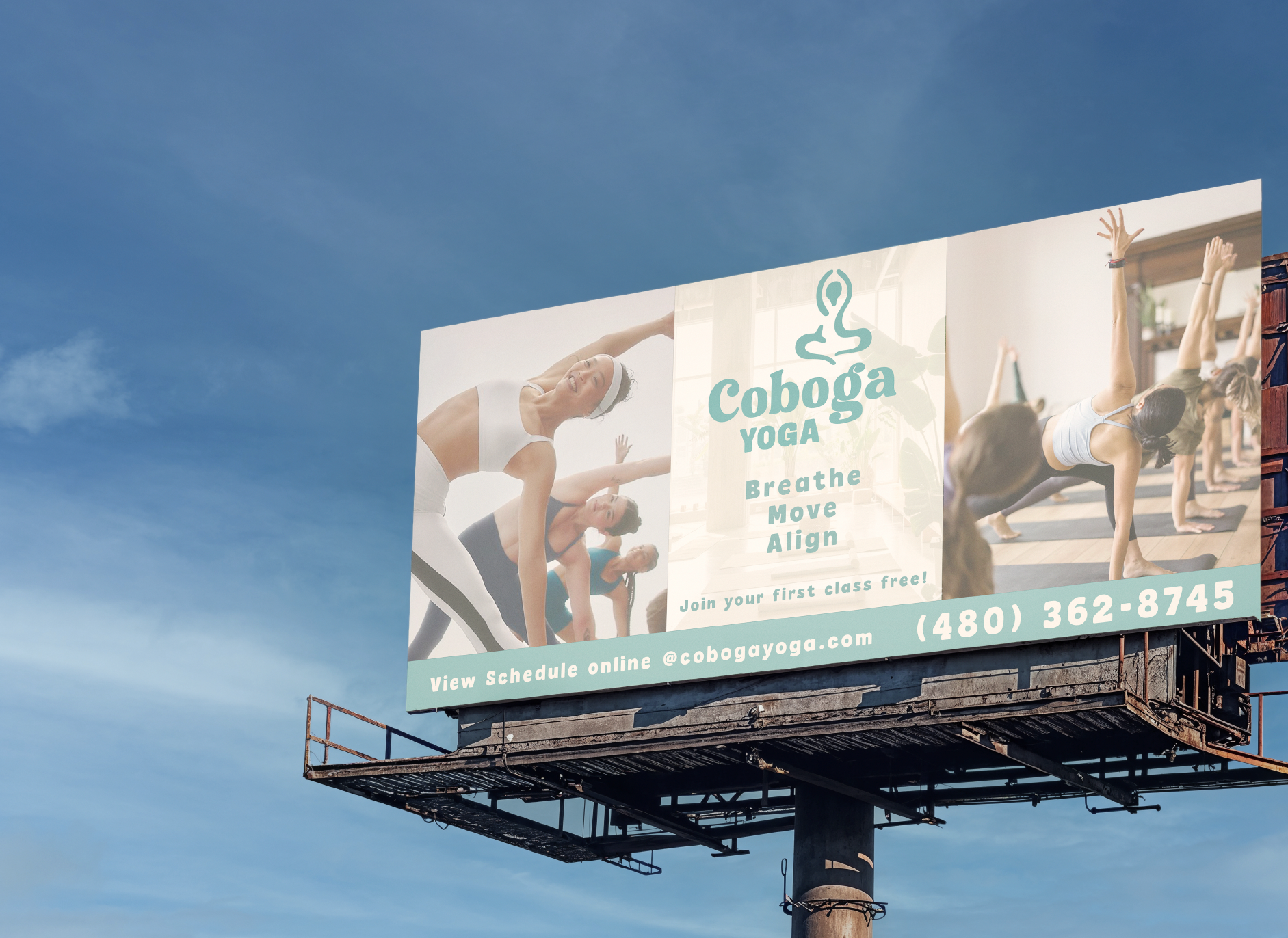 Coboga Yoga Branding Design
