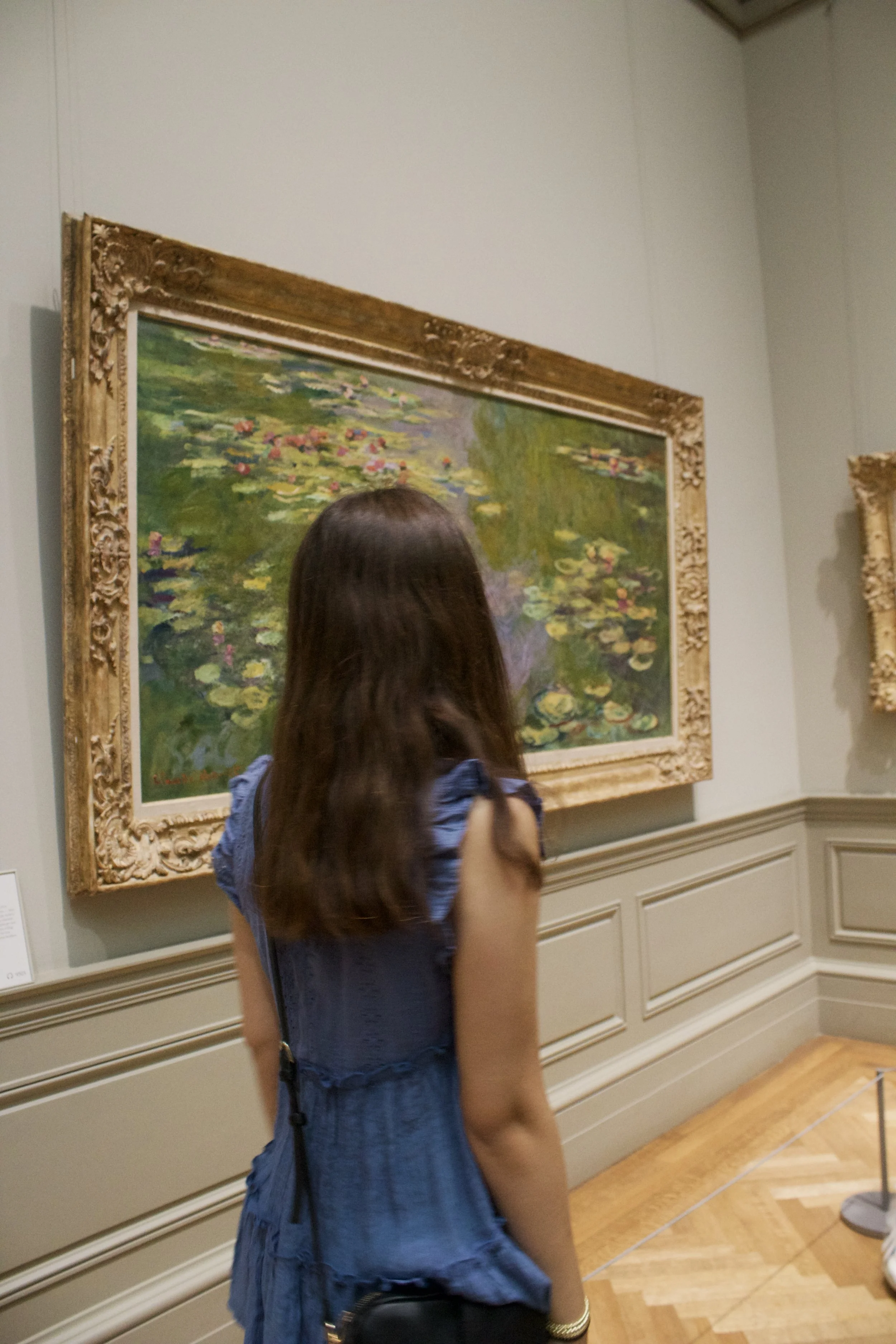 Image of Emily Coburn in the Metropolitan Museum of Art