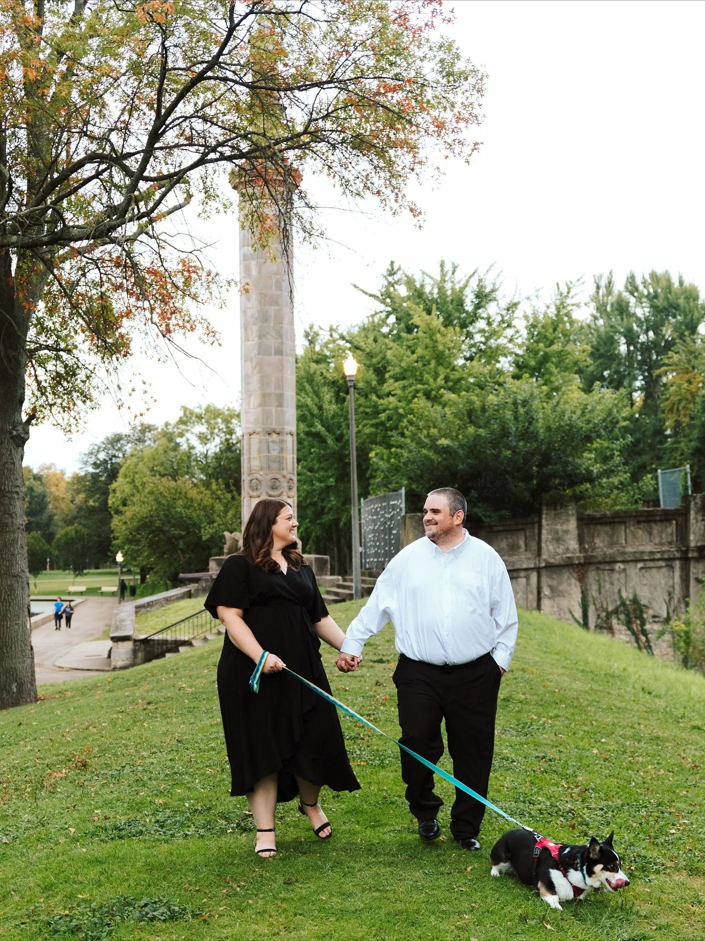 It&rsquo;s Kendell and Garan&rsquo;s wedding weekend!! 🤍🎉🐶

#weddingphotographer #pittsburgh #pittsburghphotographer #pittsburghpa #pittsburgh #engagedpittsburgh #shesaidyes #canon #lookslikefilmwedding #weddingweekend #engagementphotos #downtownp