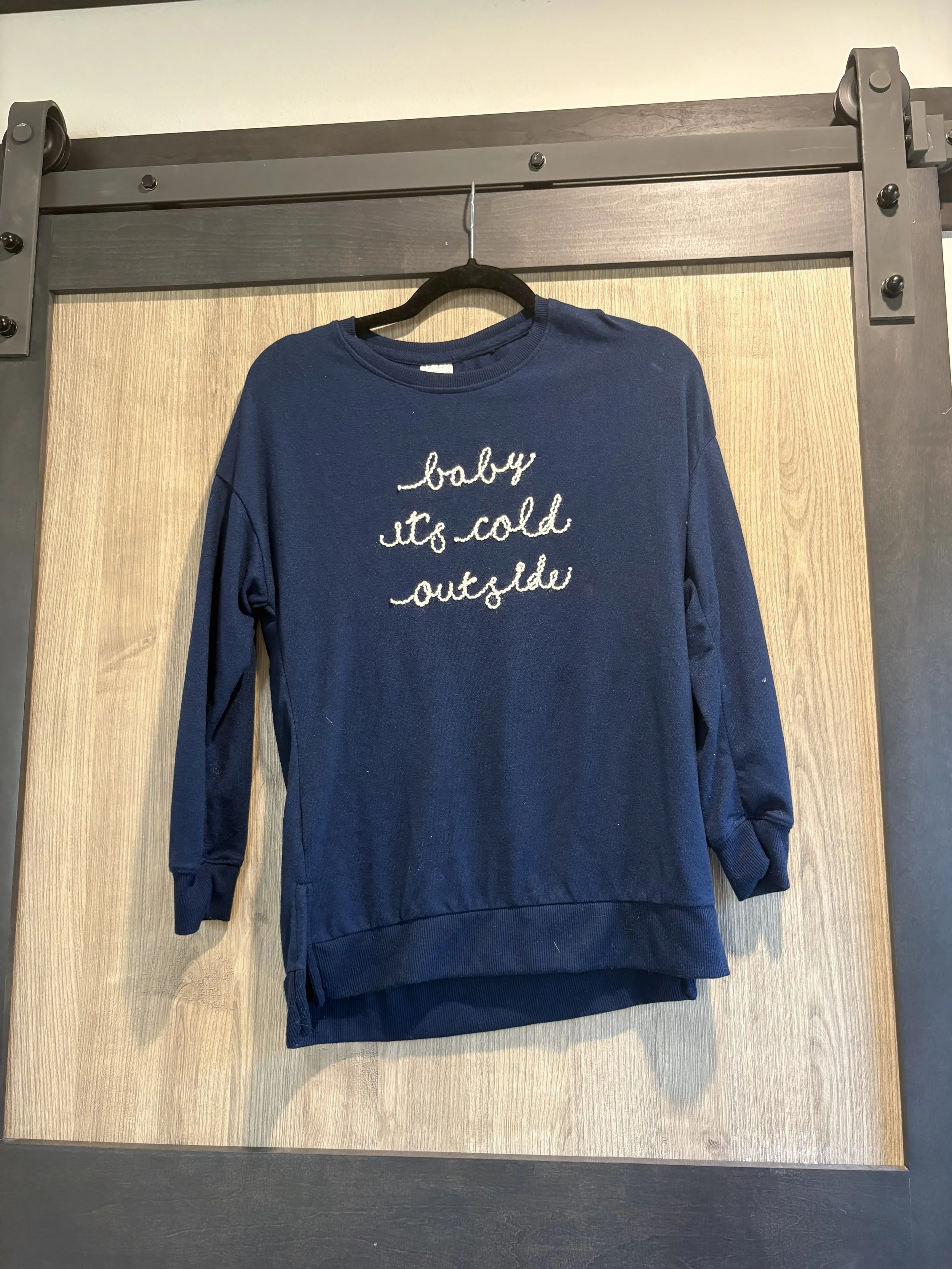 Baby it’s Cold Outside Top