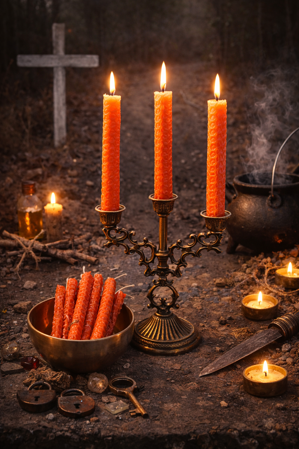 Road Opener Spell Candle