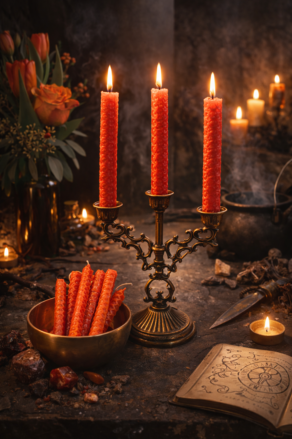 Claiming your Power Back Spell Candle