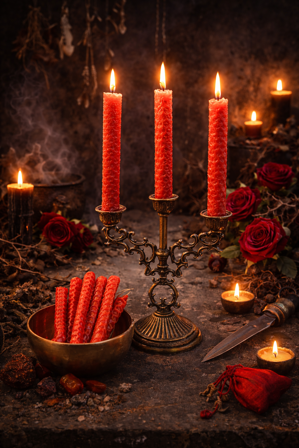 Mojo Rising Spell Candle