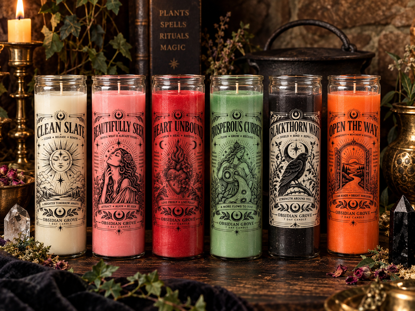 7 Day Candle Collection