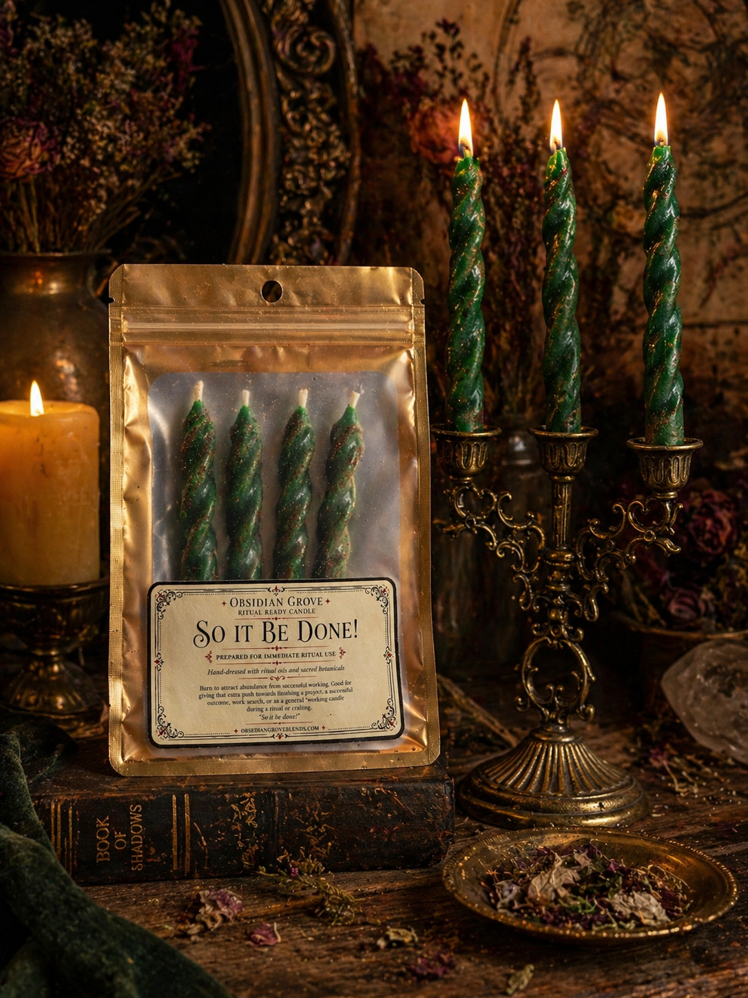 So it be done completion candle