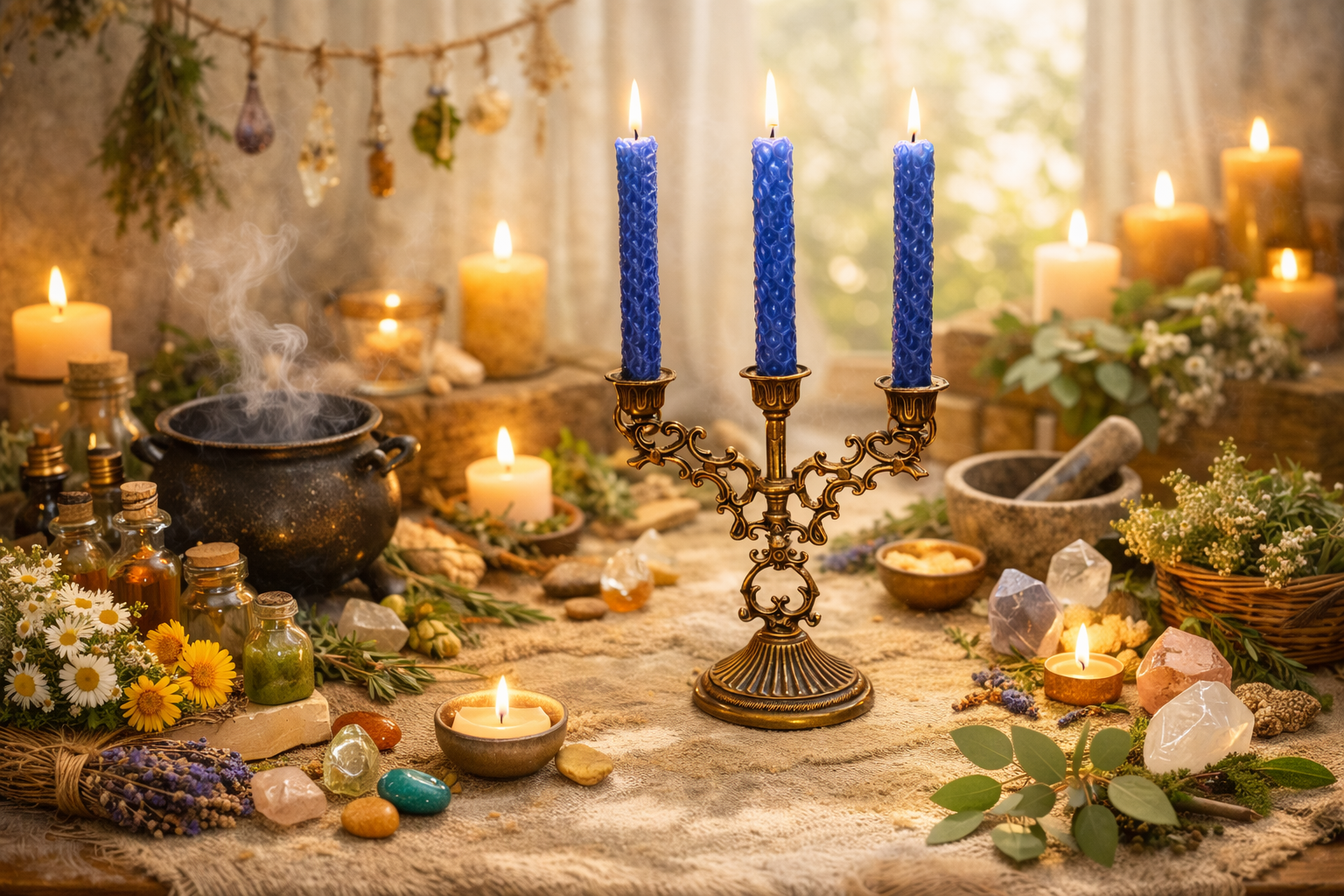 Peace and Healing Spell Candle