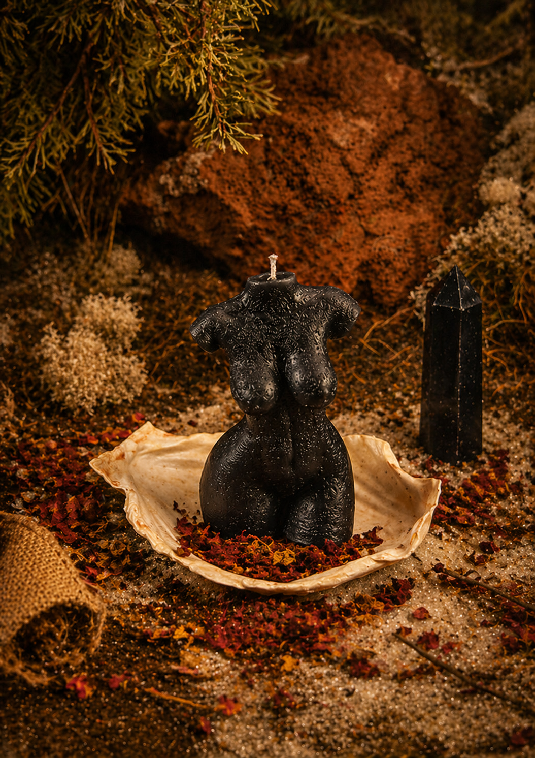 The Devine Feminine Candle Black.png