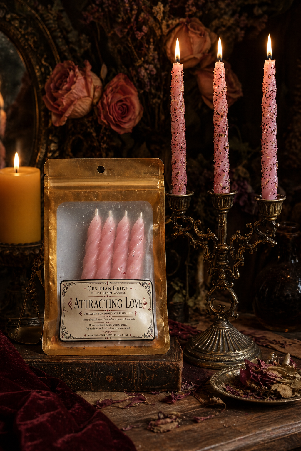 Attracting Love Spell Candles