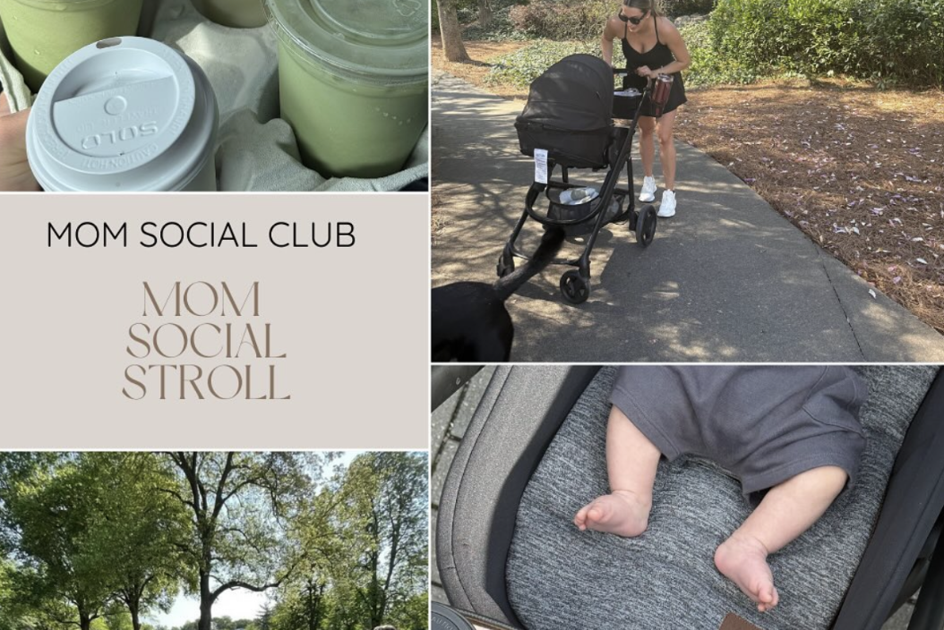 Moms walk at Halcyon