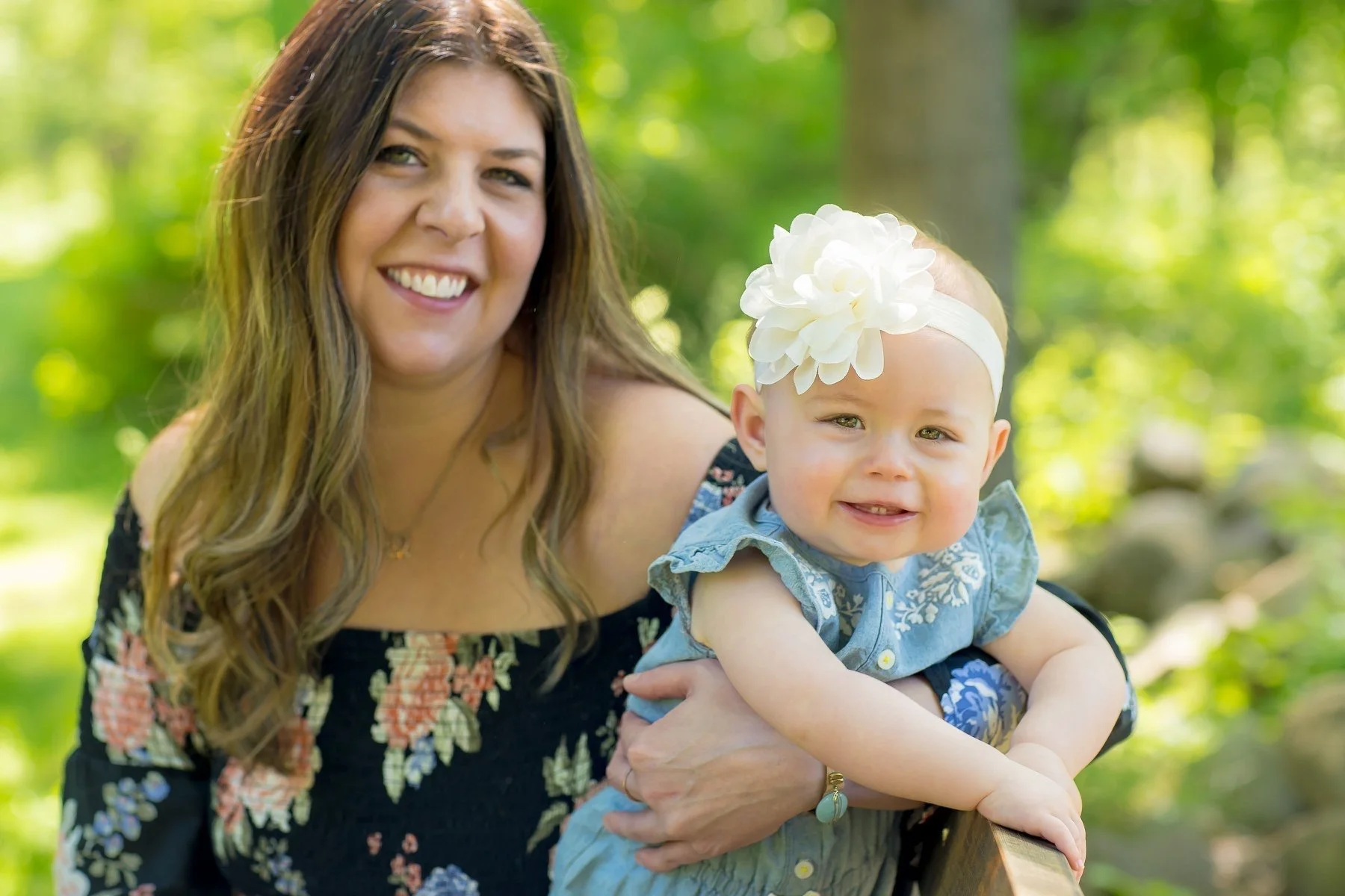 Mother and baby after a natural childbirth experience.