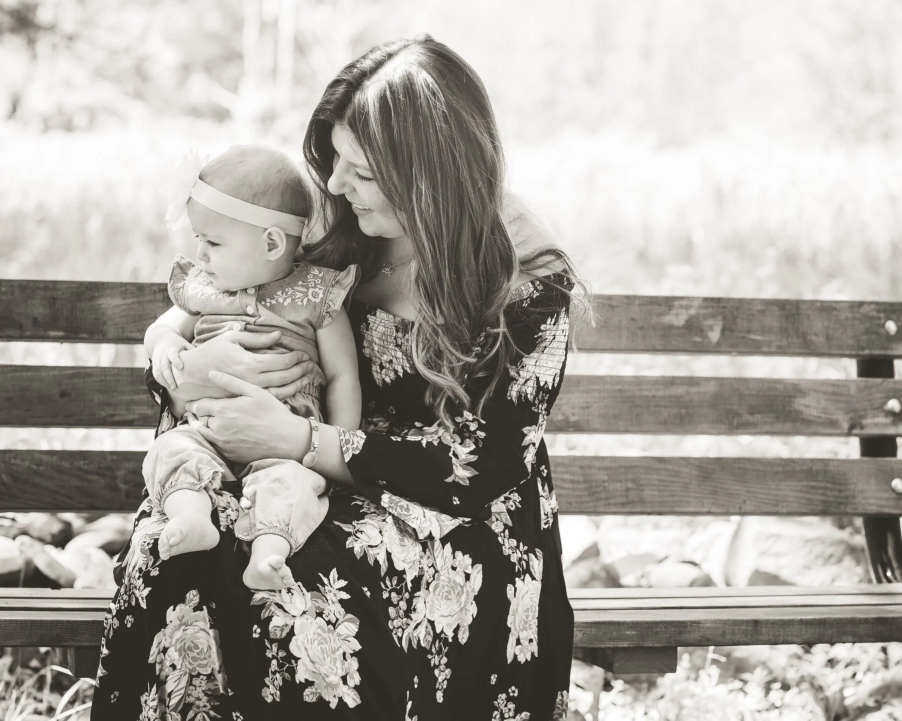 Mother and child after a positive birth experience.