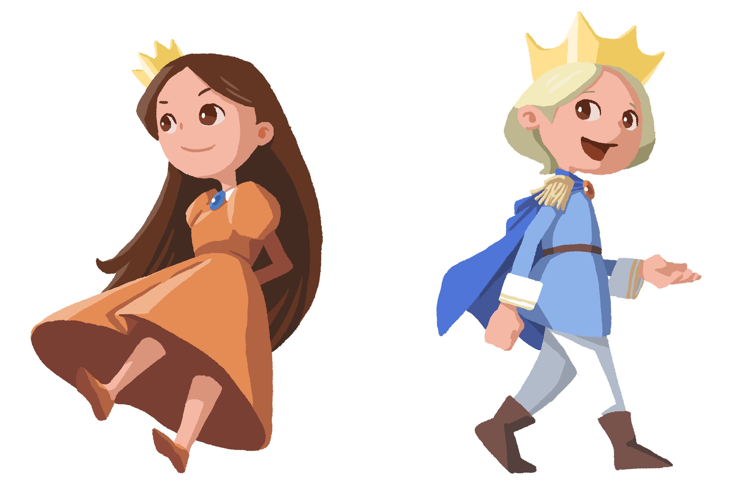 The Prince and Princess