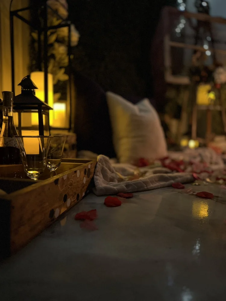 Intimate gathering at HoneyComb Home