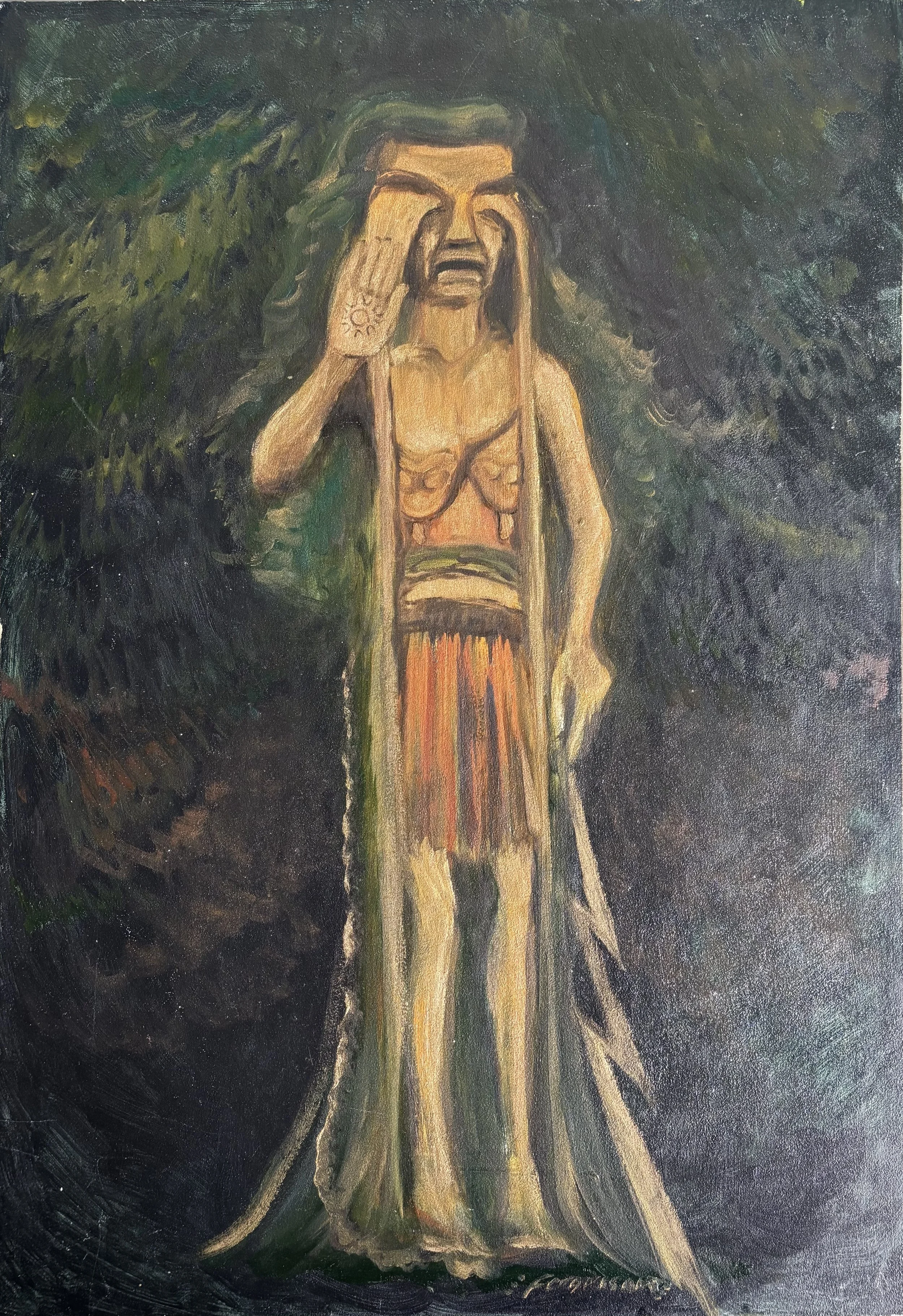 Weeping Cedar Woman Still Weeps