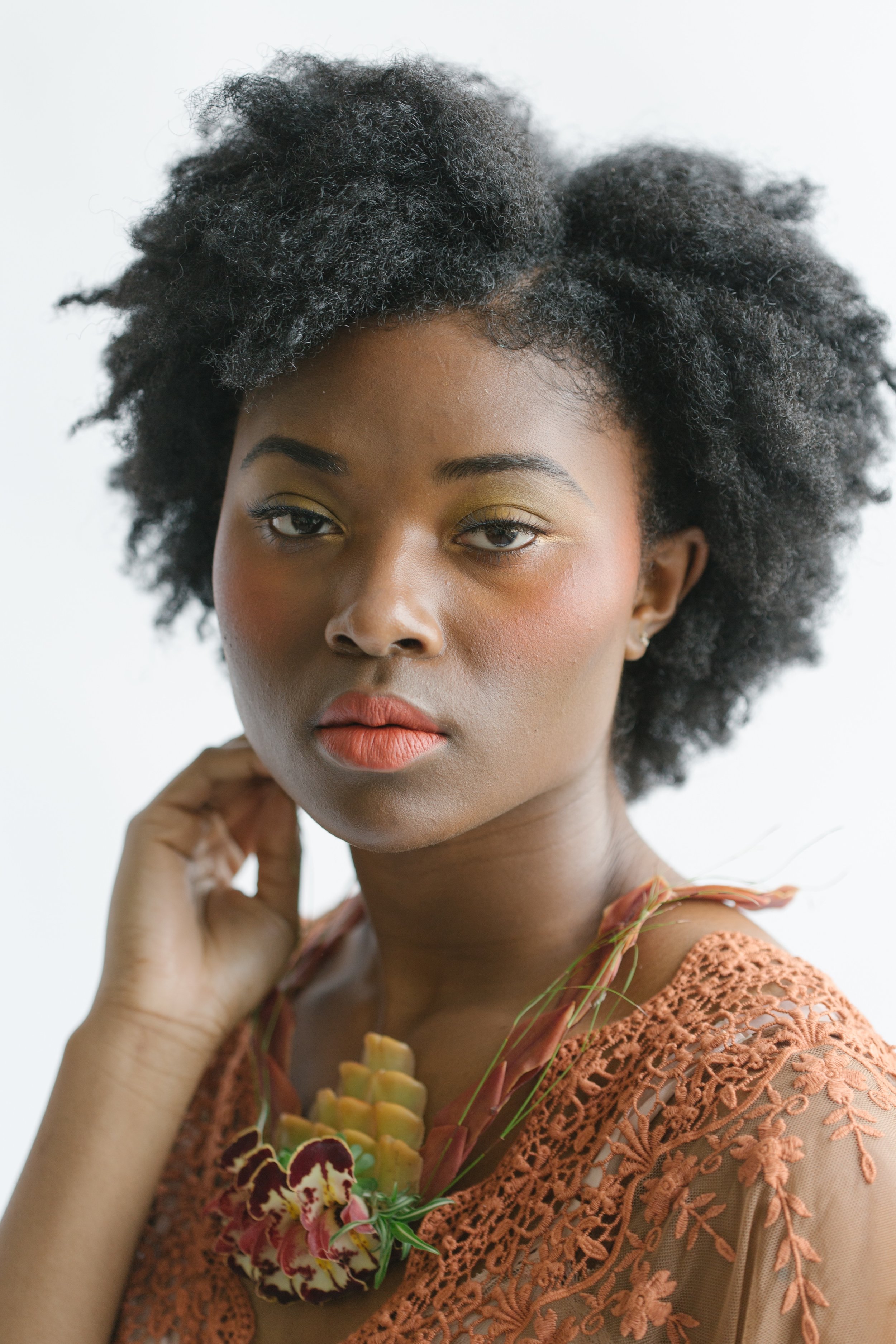 Francoise Weeks botanical fashion couture floral jewelry floral fashion 64