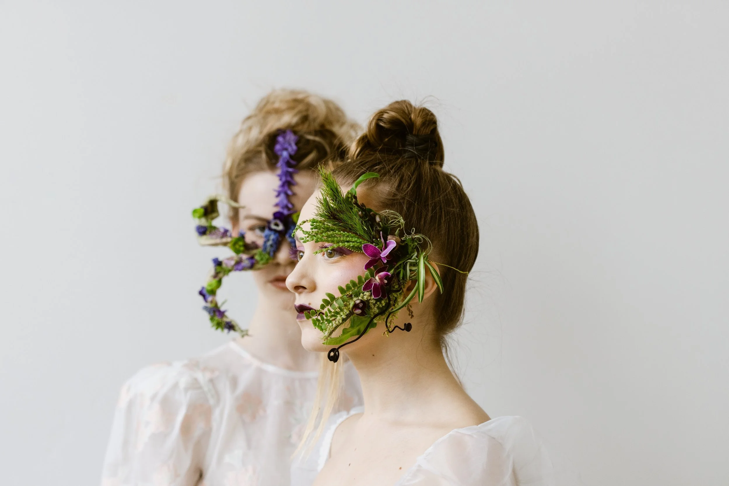 Francoise Weeks botanical fashion couture floral jewelry floral fashion 2