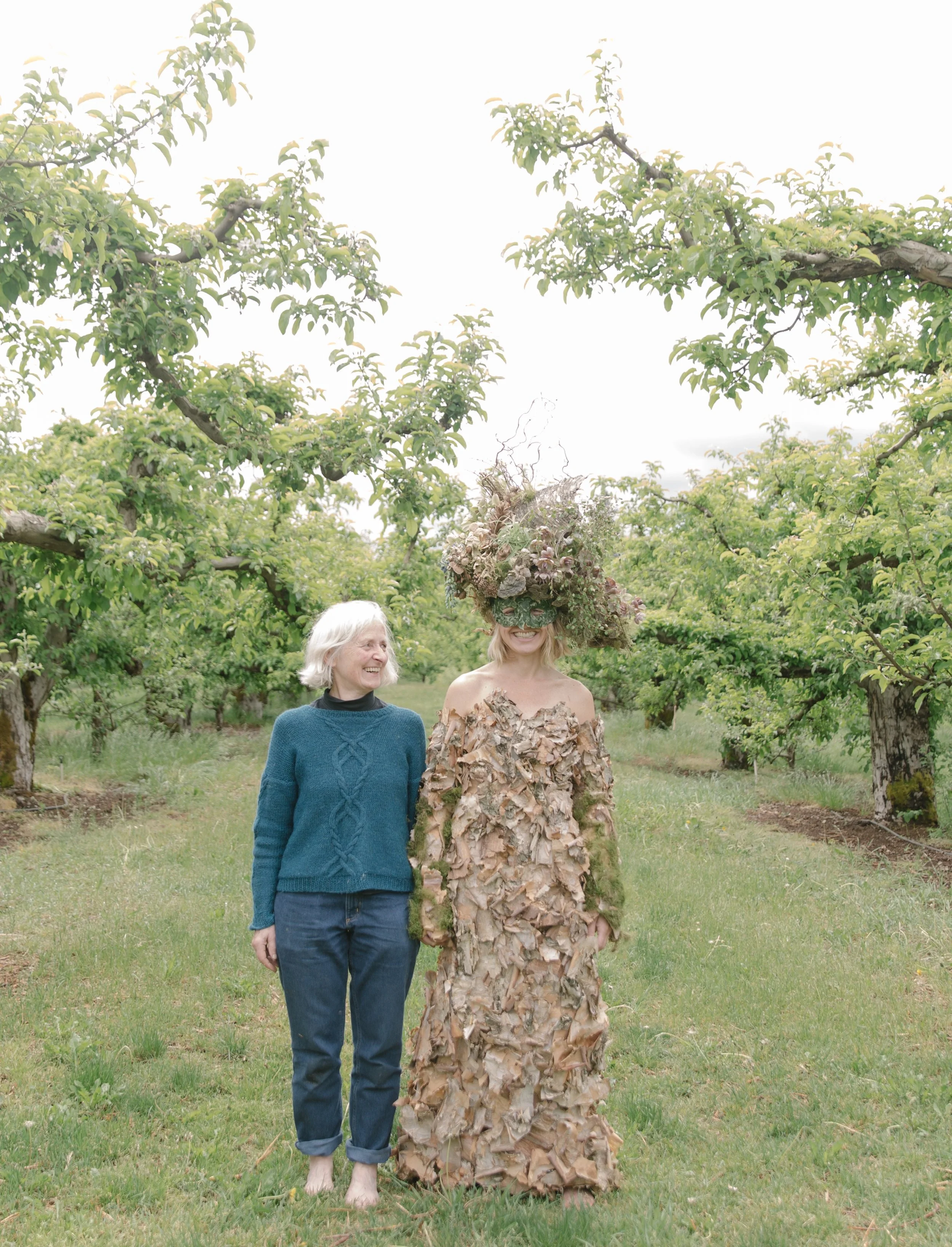 Francoise Weeks botanical fashion couture floral jewelry floral fashion 57