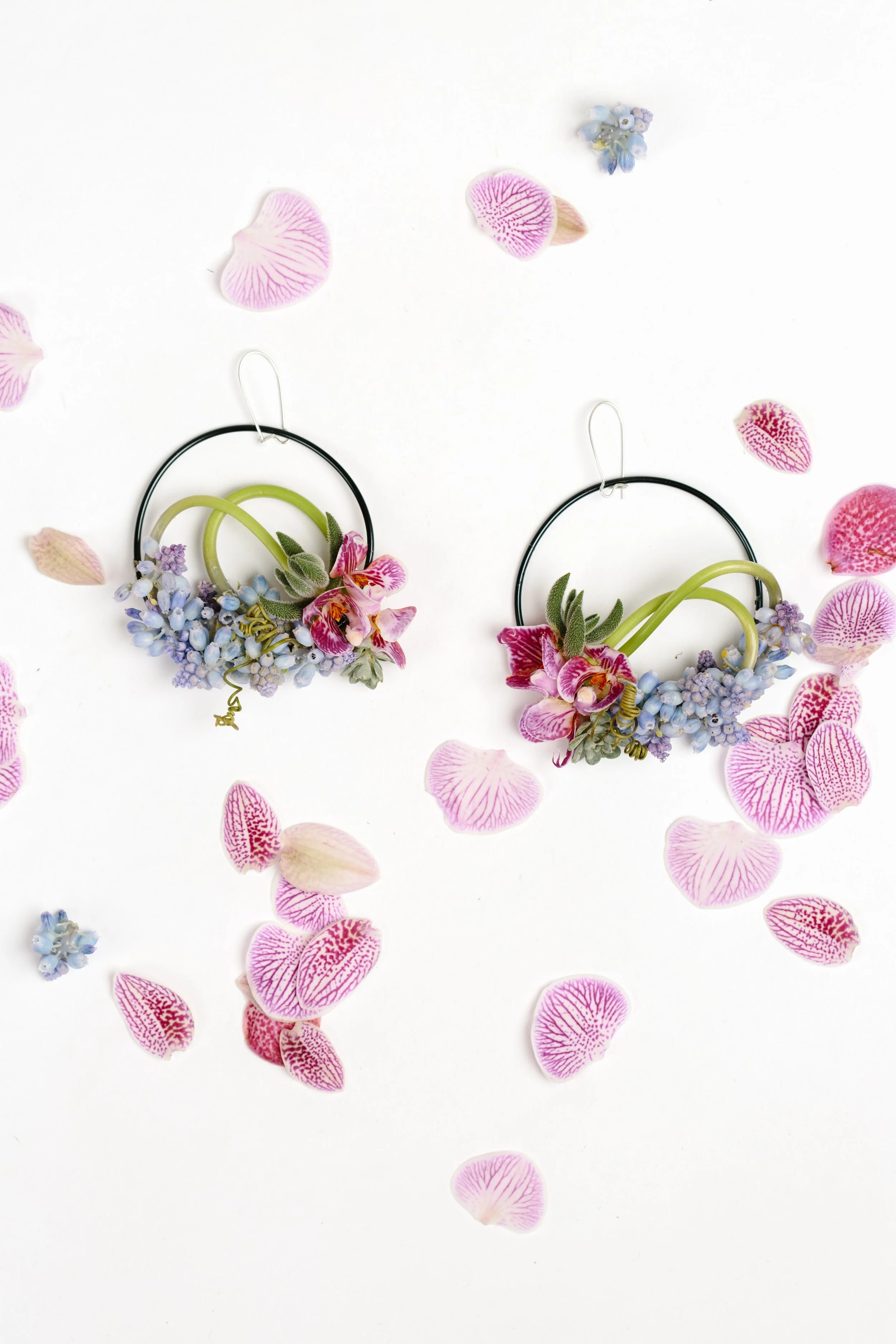 Francoise Weeks botanical fashion couture floral jewelry floral fashion 1025