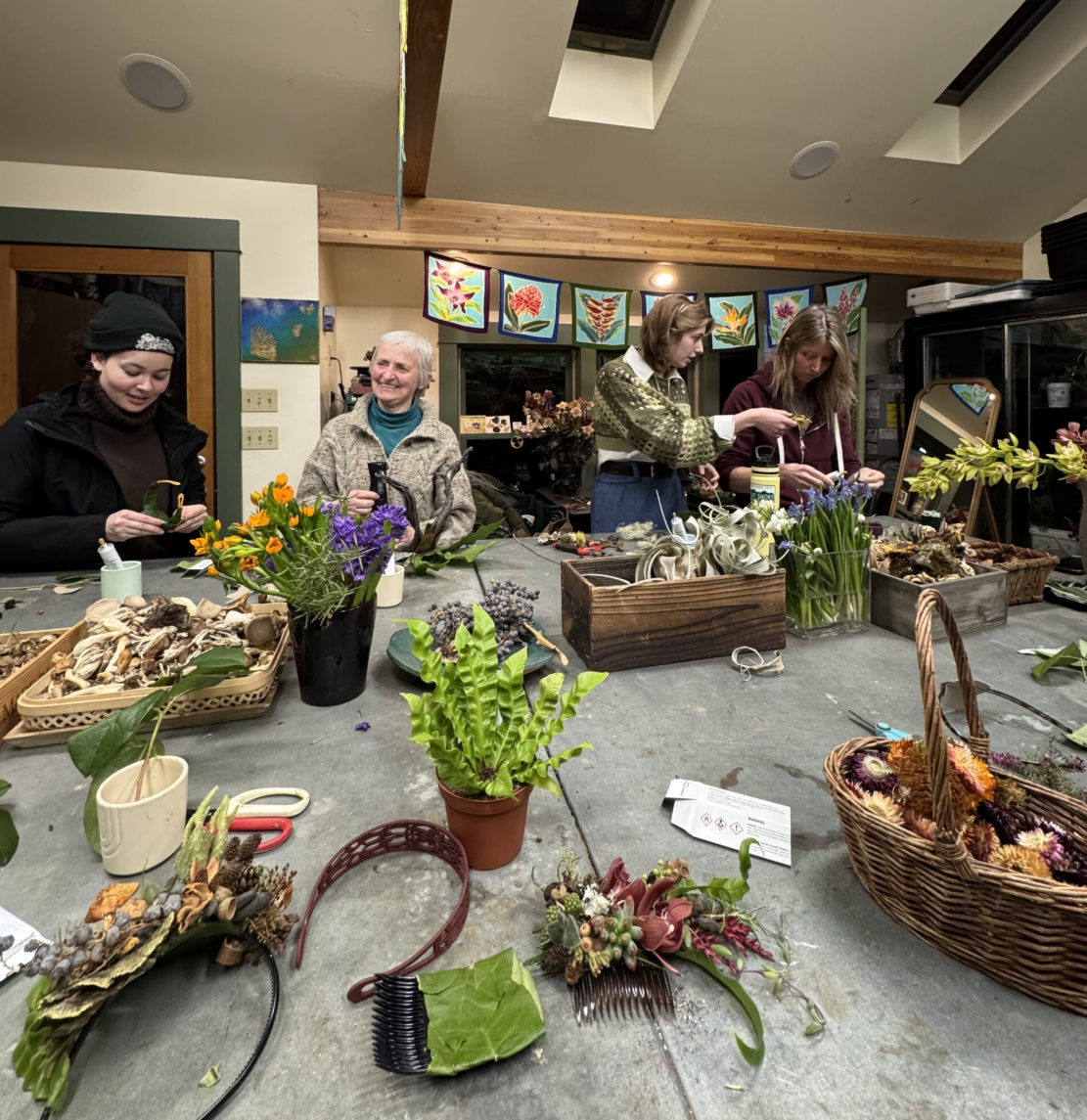 Botanical Headpiece Francoise Weeks workshop