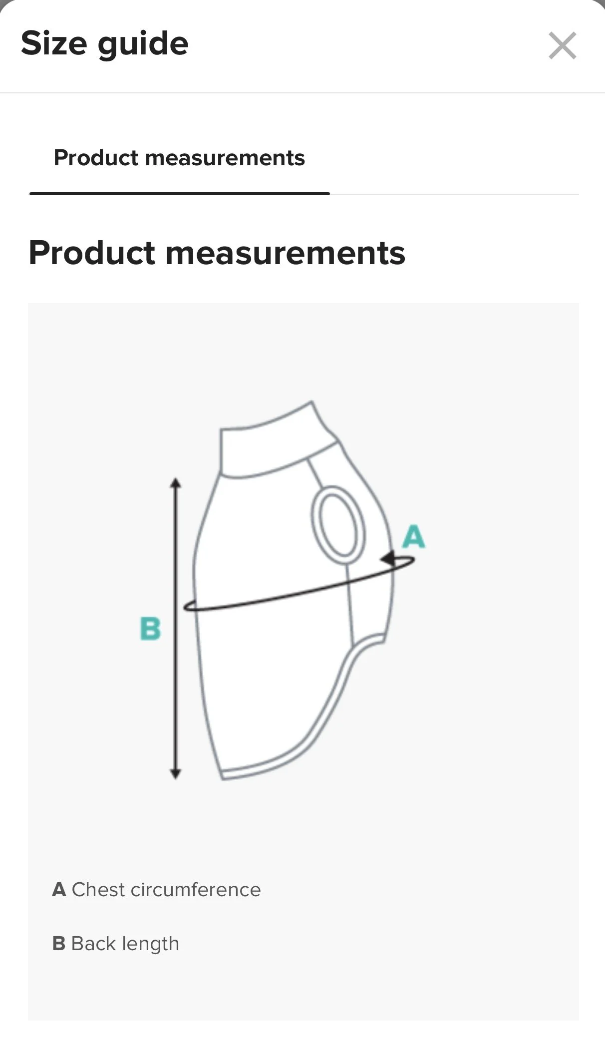 Image of Size Guidelines