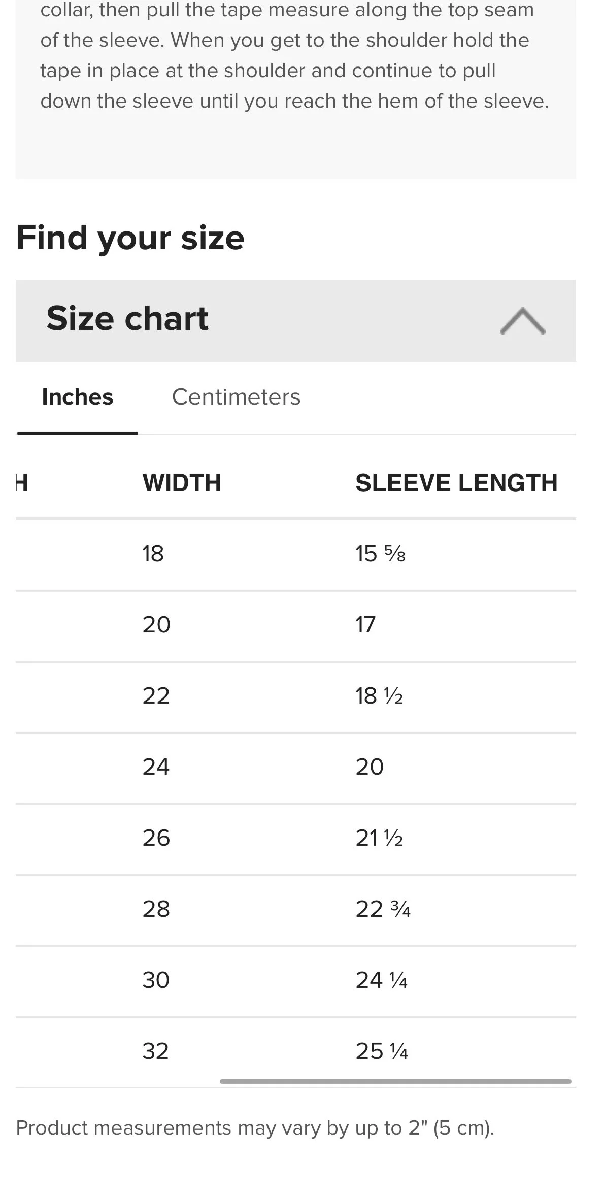 Size Guidelines for But First You Must Leap t-shirt from Grab Life Company.