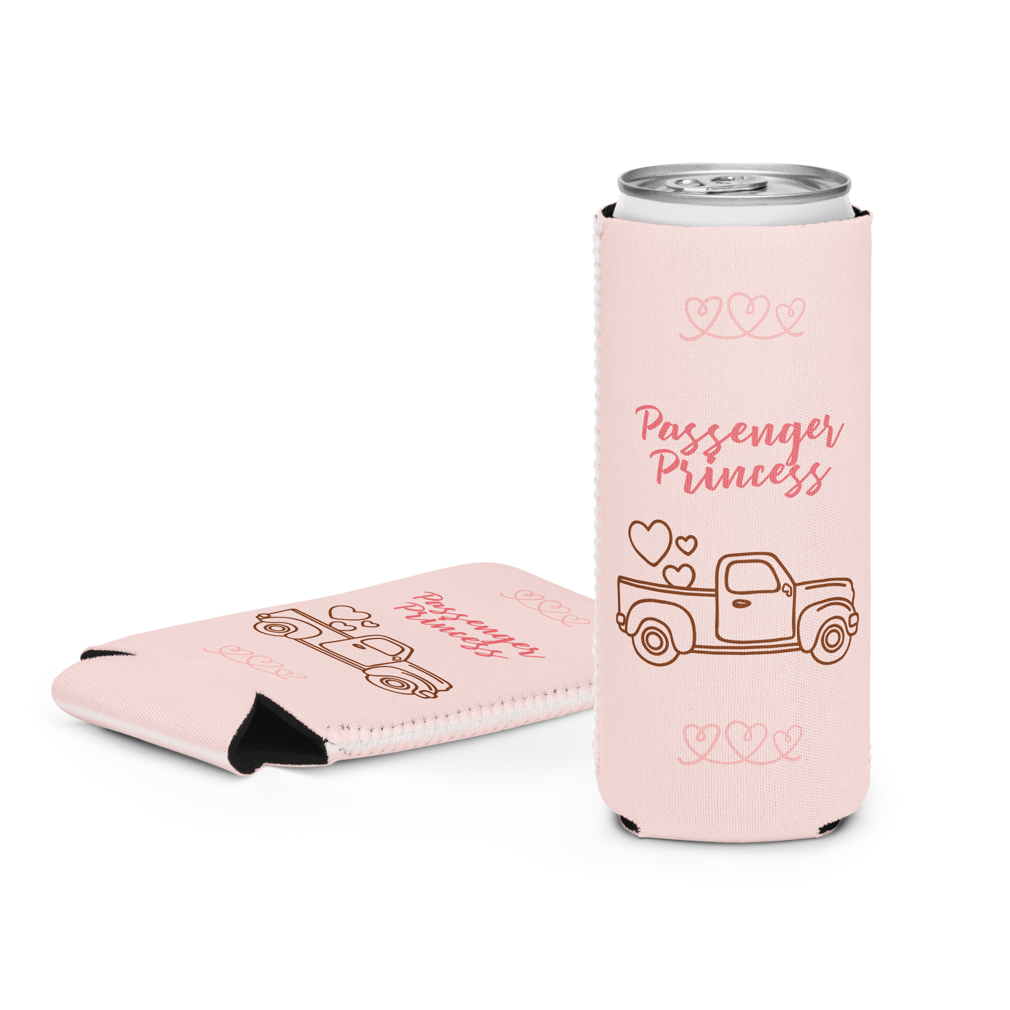 Passenger Princess Coozie | Grab Life Company can cooler in pink
