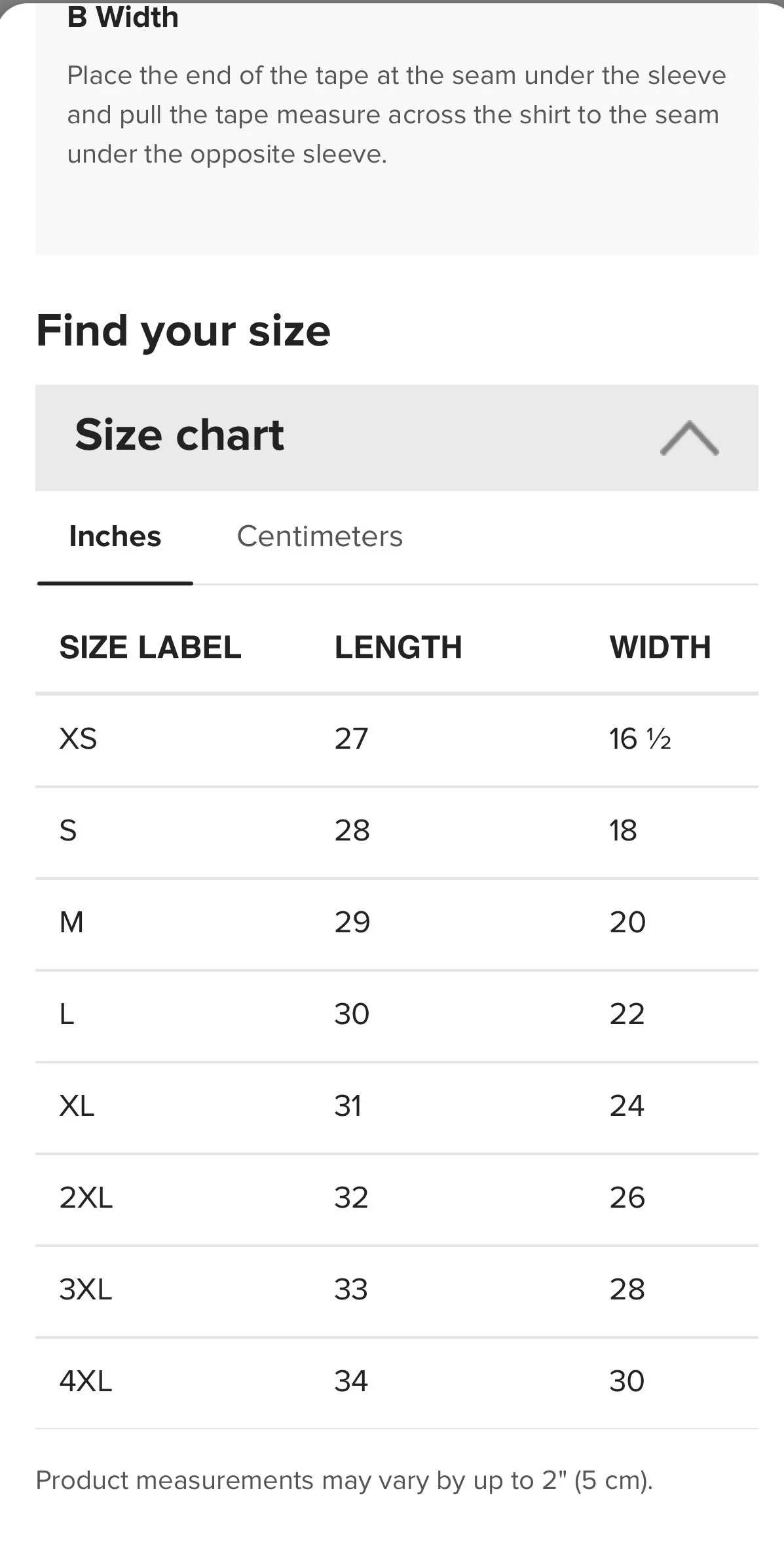 Image of Size Guidelines for To-Do List short sleeve tee