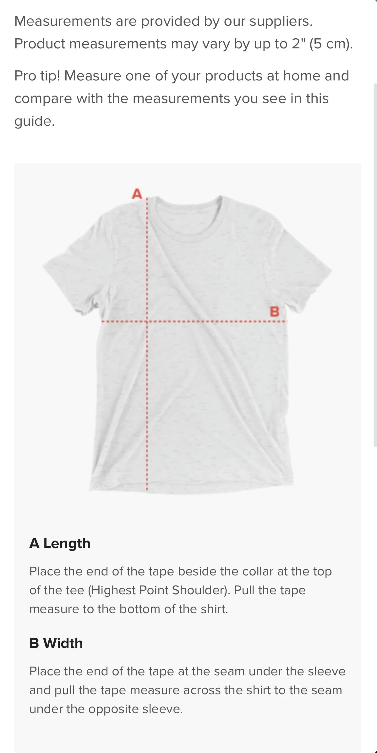 Image of Size Guidelines for To-Do List short sleeve tee