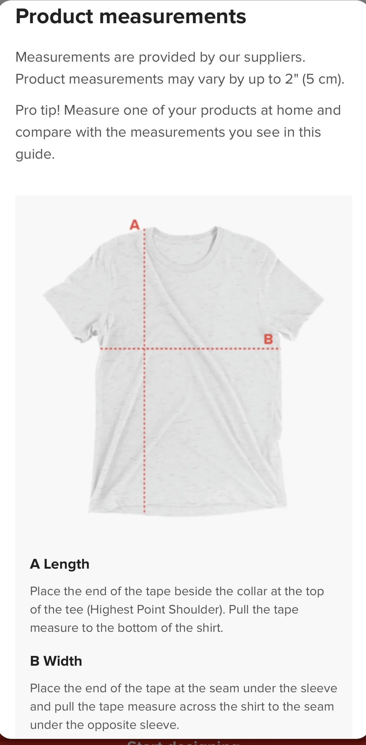 Image of Size Guidelines for To-Do List short sleeve tee