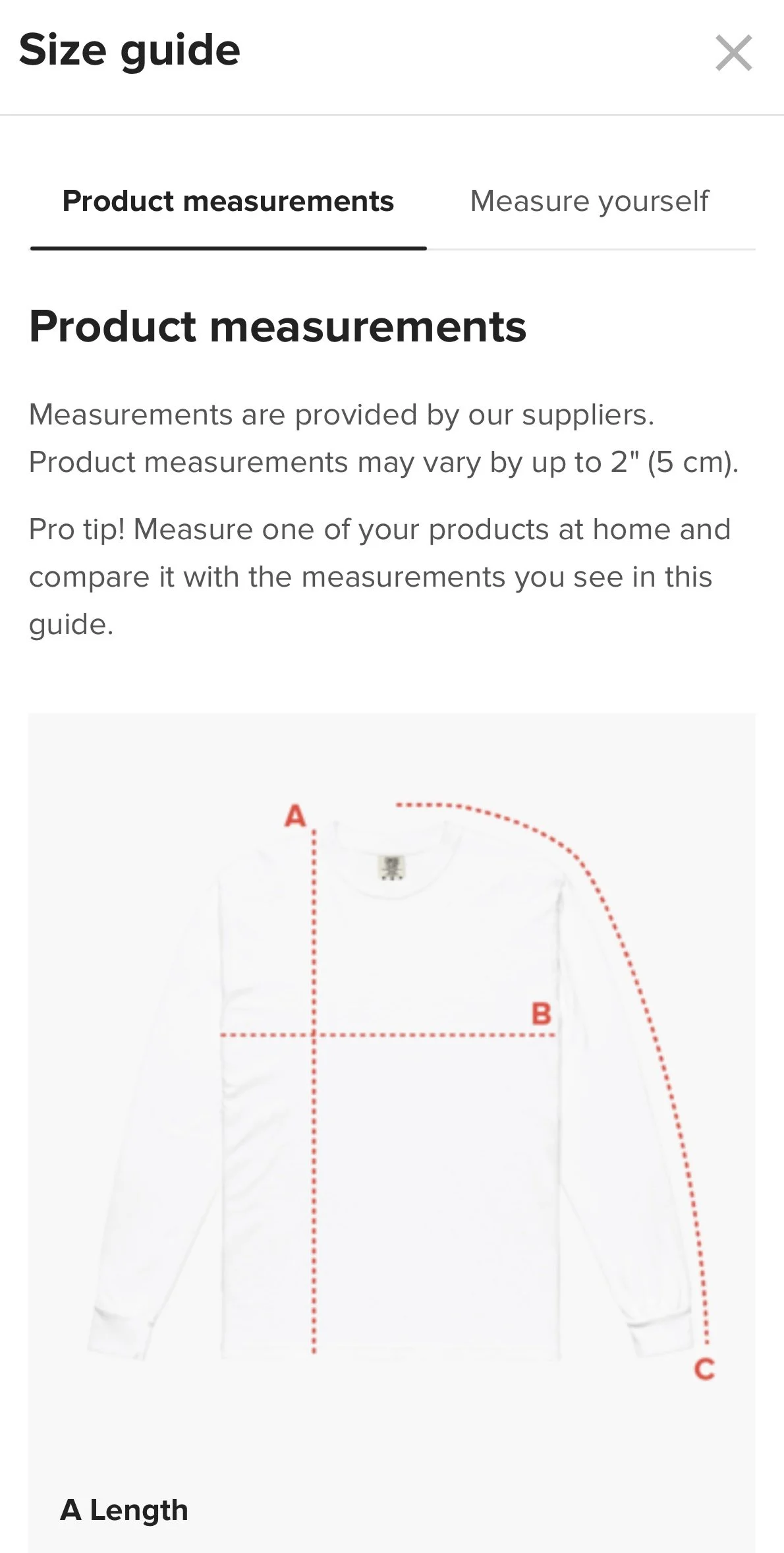 Image of Size Guidelines for Willing to discuss Organic Farming long sleeve tee