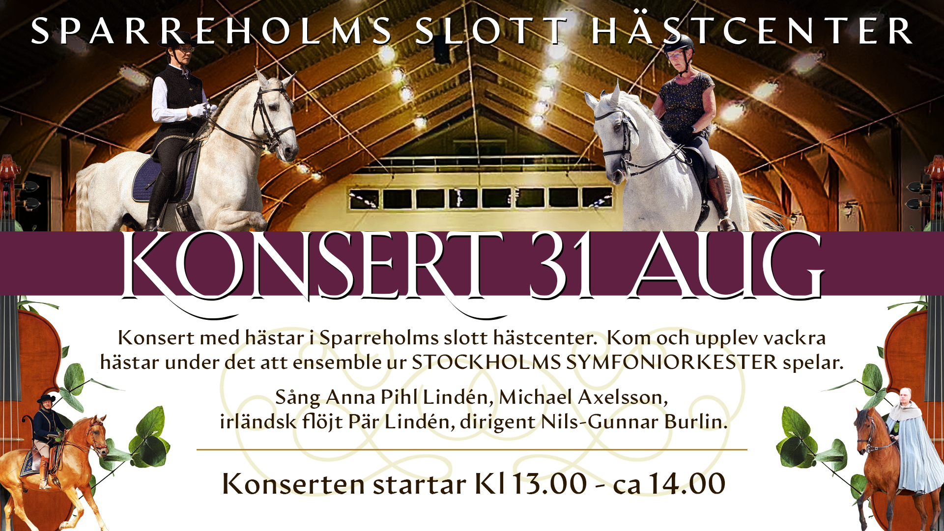 Concert, Sparreholms Castle