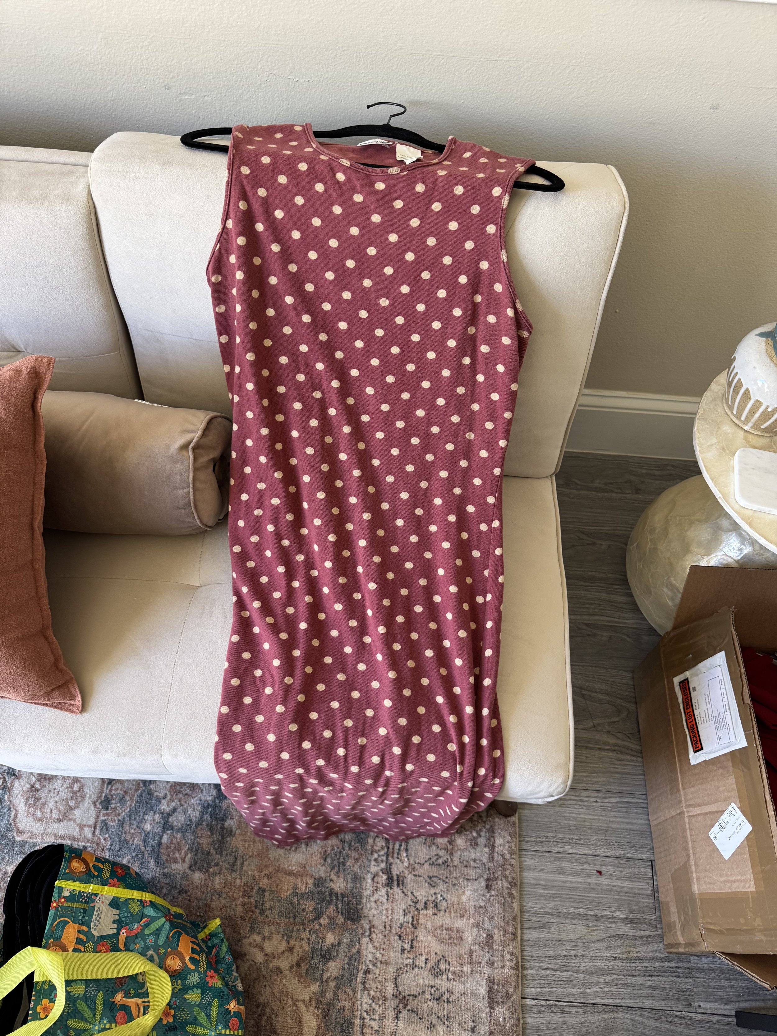 Polka Dot Midi Dress