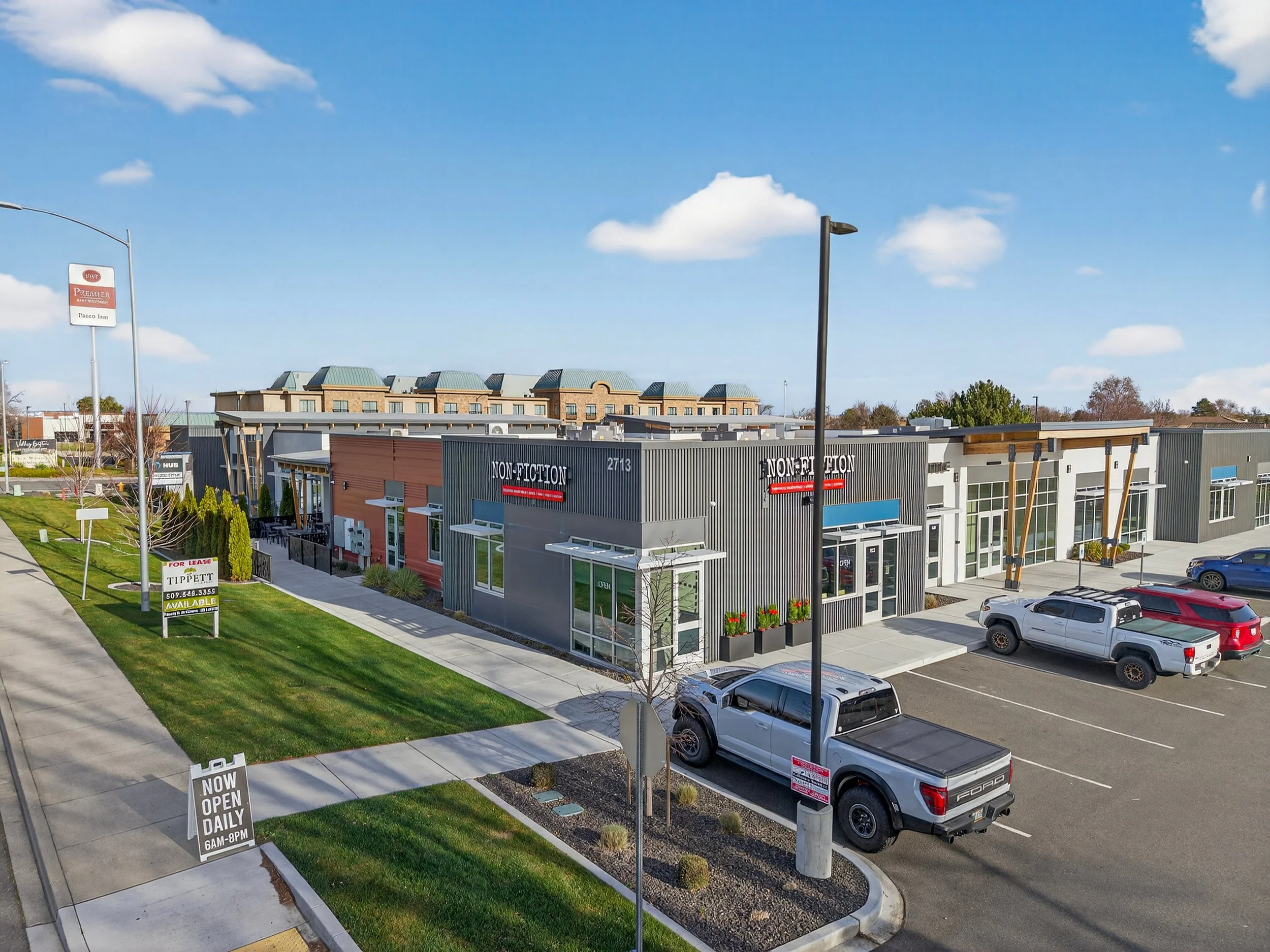 Exterior of Non-Fiction, located in Pasco, Washington