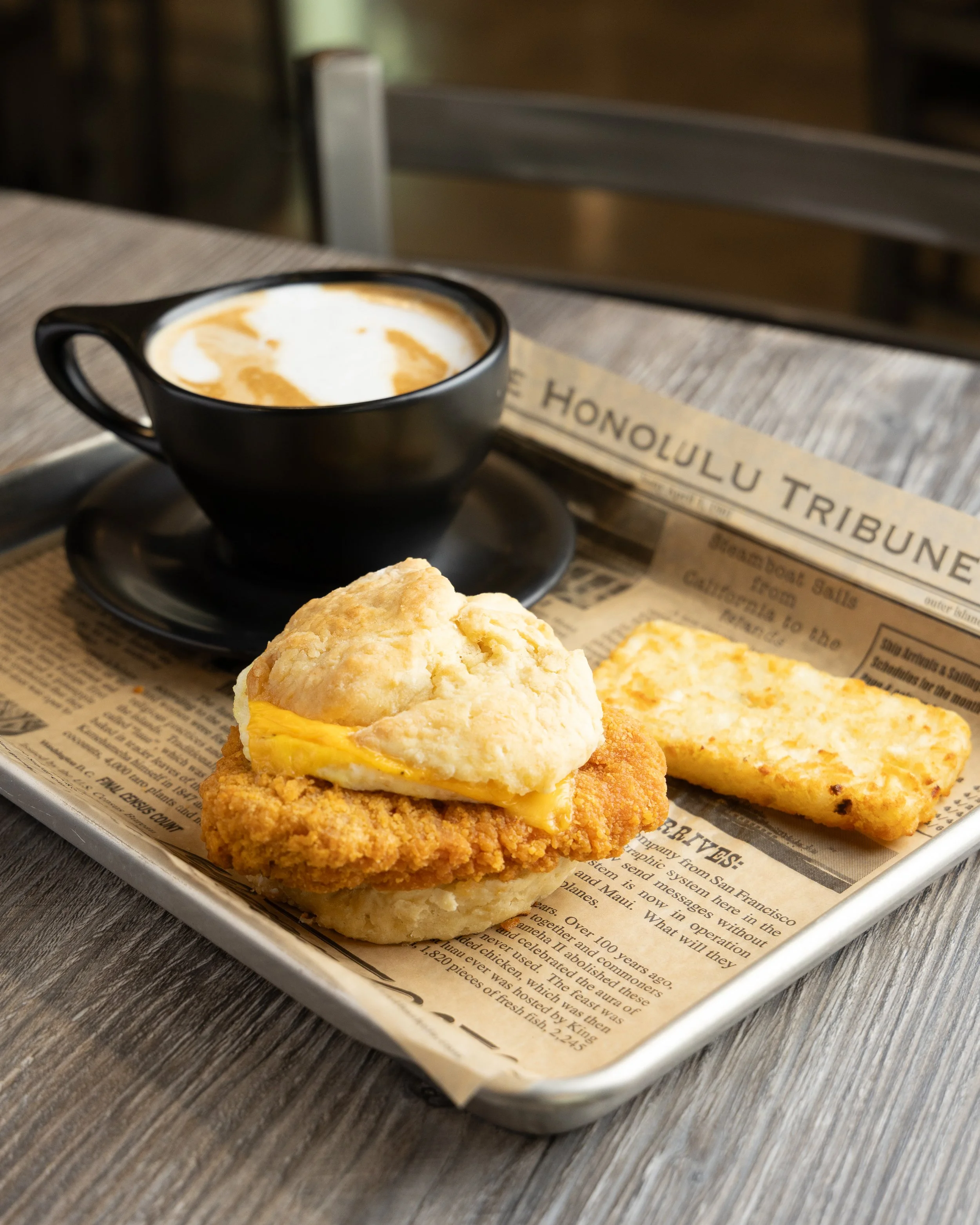 Non-Fiction offers delicious breakfast and lunch items