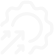 An abstract black and white icon resembling a brain with a lightning bolt inside.