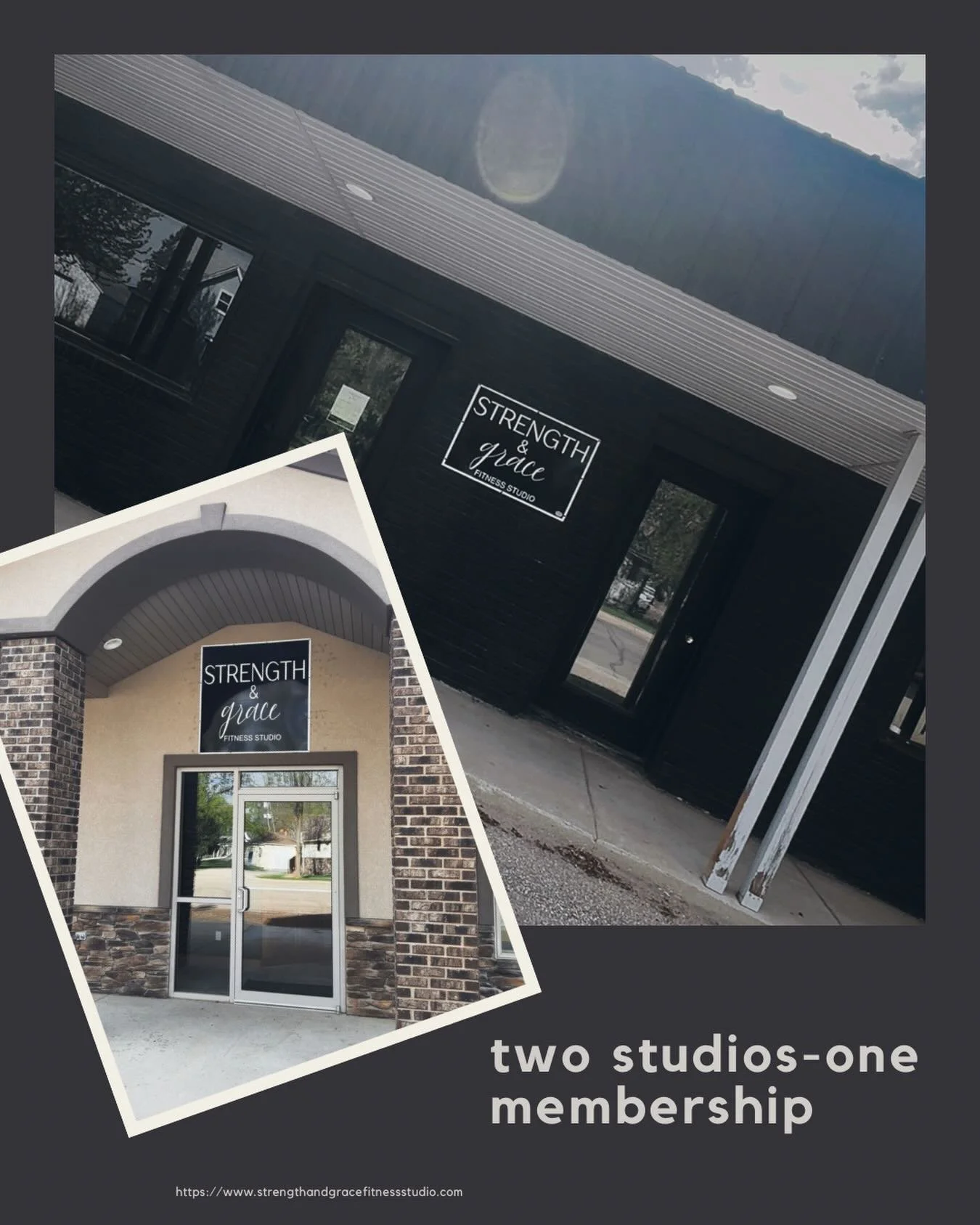 ONE membership. TWO studio locations. 🔥

That means more class times, more flexibility, and more chances to show up for YOU. Whether you&rsquo;re closer to one studio or bouncing between both, your membership and class packs work at BOTH locations. 