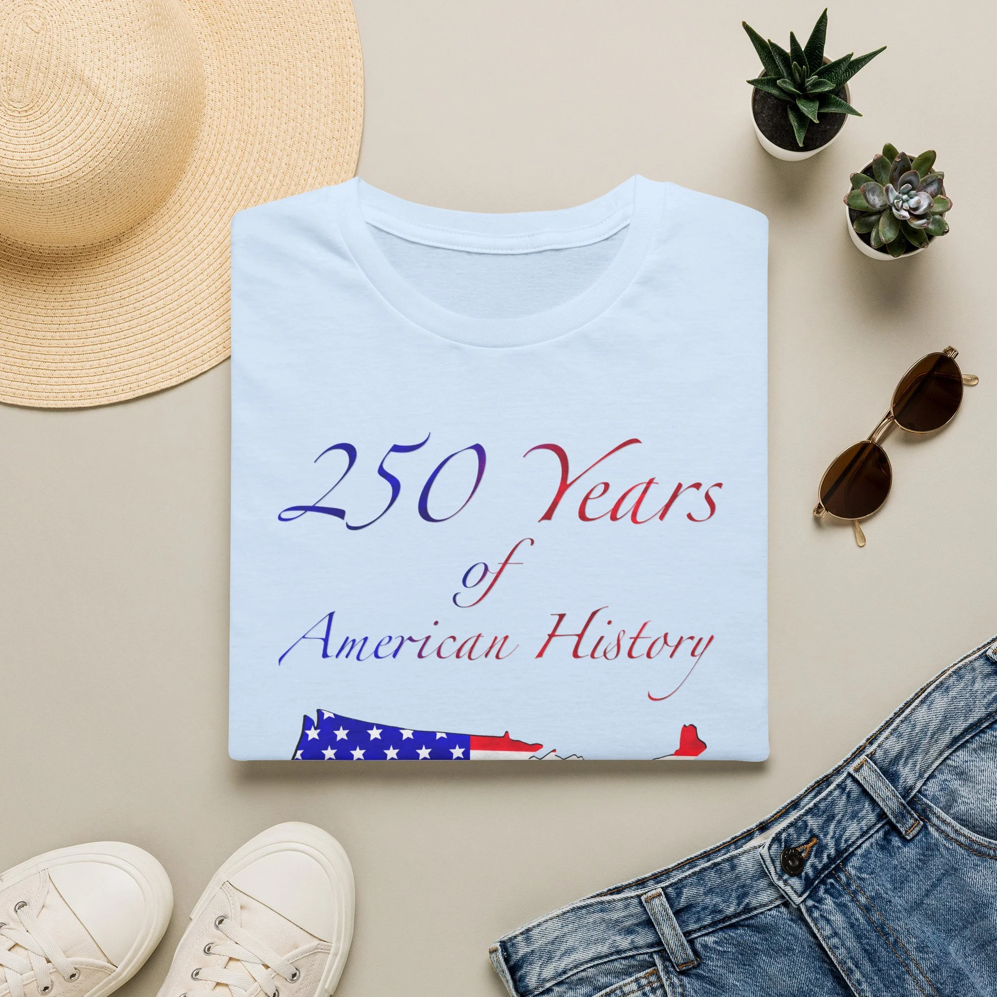 250 Years of American History | Unisex Softstyle T-Shirt