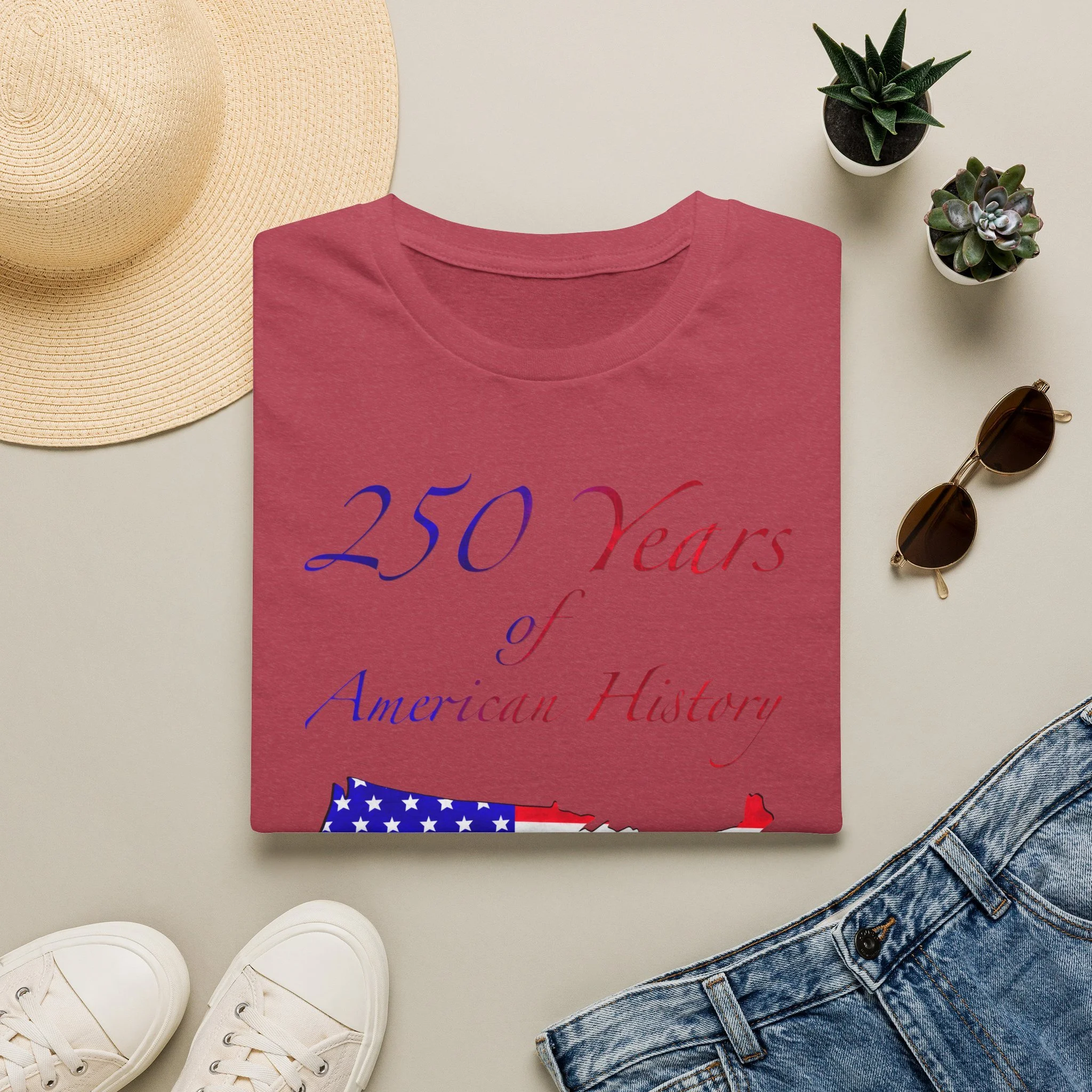 250 Years of American History | Unisex Softstyle T-Shirt
