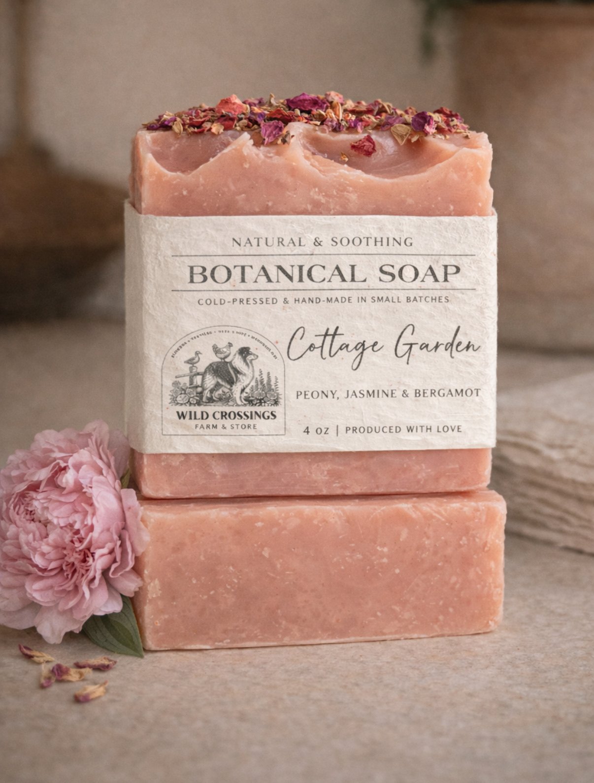 Cottage Garden Botanical Soap