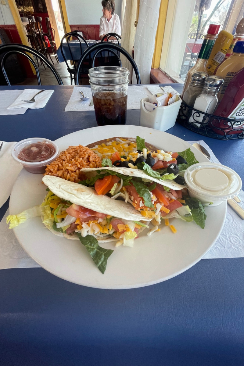 Dinner at Crowbar Cafe Death Valley.png