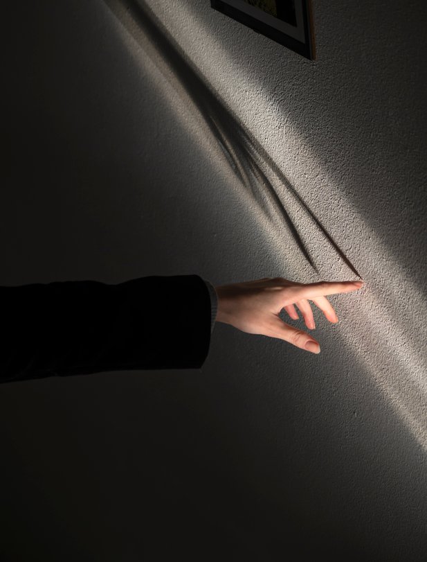 Hand Reaching The Middle Way